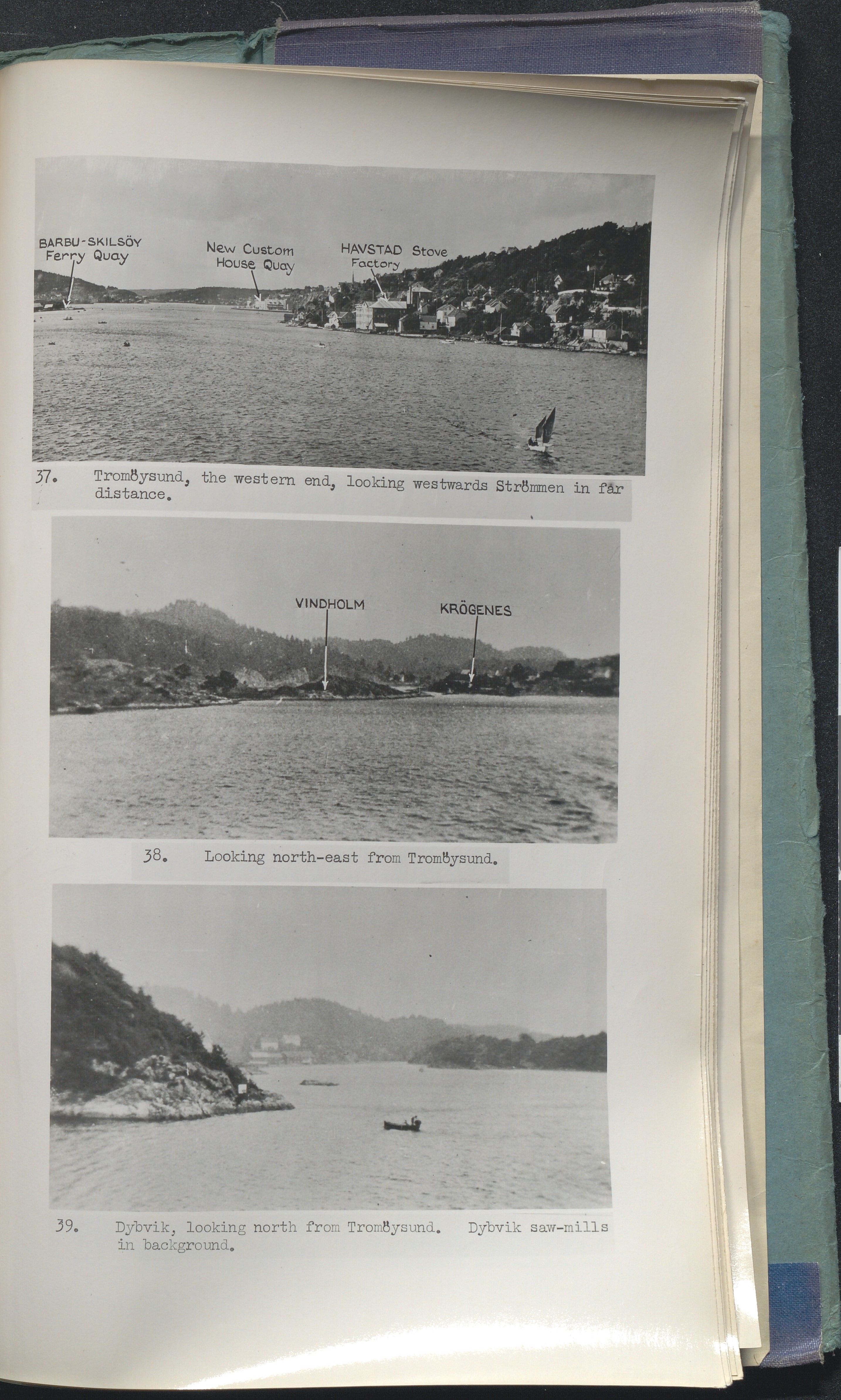 Inter-Services Topographic Department, AAKS/PA-3083/F/L0001: Arendal Port and Town, 1944