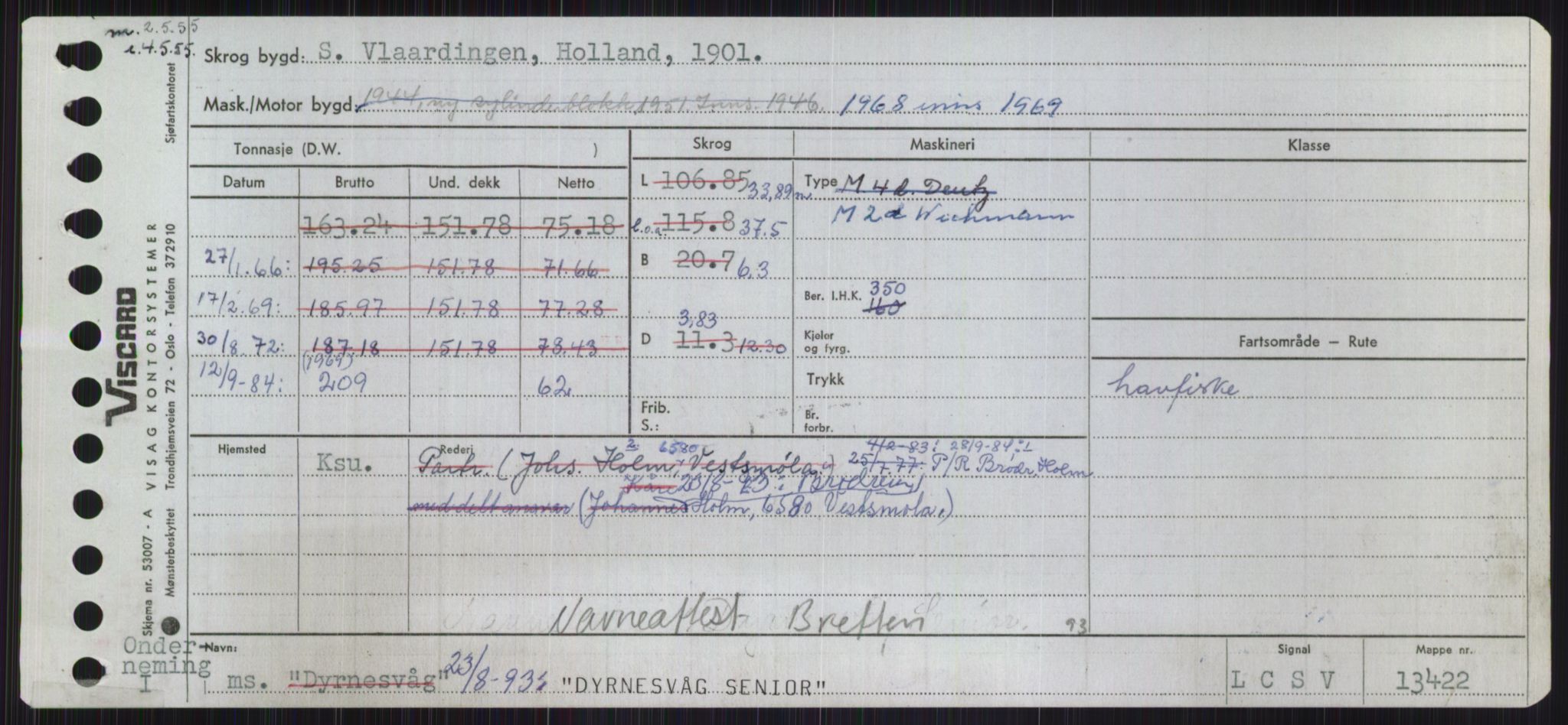 Sjøfartsdirektoratet med forløpere, Skipsmålingen, AV/RA-S-1627/H/Ha/L0001/0002: Fartøy, A-Eig / Fartøy Bjør-Eig, p. 921