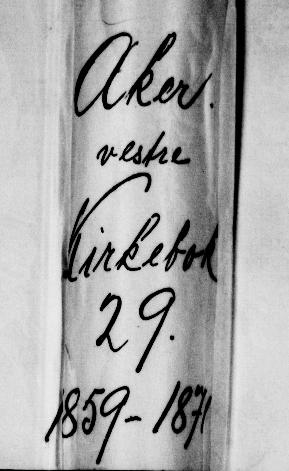 Vestre Aker prestekontor Kirkebøker, AV/SAO-A-10025/G/Ga/L0001: Parish register (copy) no. I 1, 1859-1871