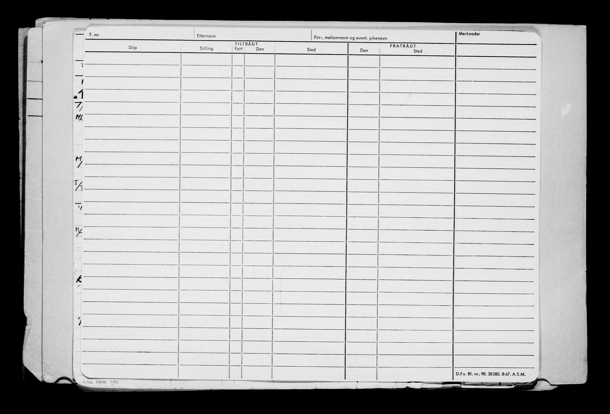 Direktoratet for sjømenn, AV/RA-S-3545/G/Gb/L0197: Hovedkort, 1921, p. 4