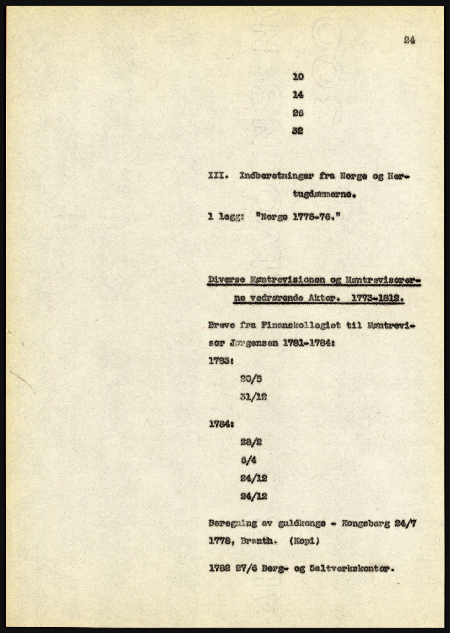 Riksarkivet, Seksjon for eldre arkiv og spesialsamlinger, AV/RA-EA-6797/H/Ha, 1953, p. 24