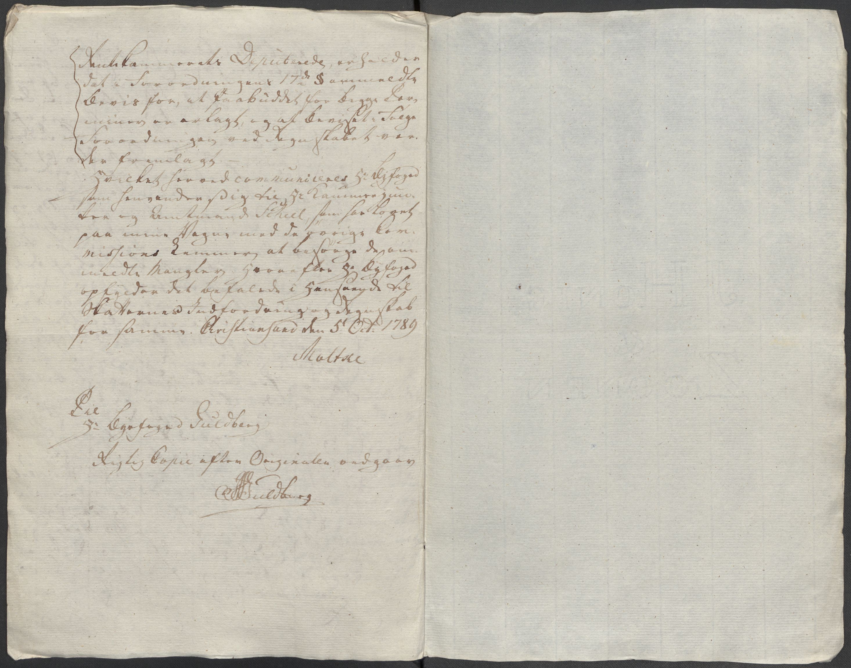 Rentekammeret inntil 1814, Reviderte regnskaper, Mindre regnskaper, AV/RA-EA-4068/Rf/Rfe/L0045: Stavanger, Stjørdal og Verdal fogderi, 1789, p. 21