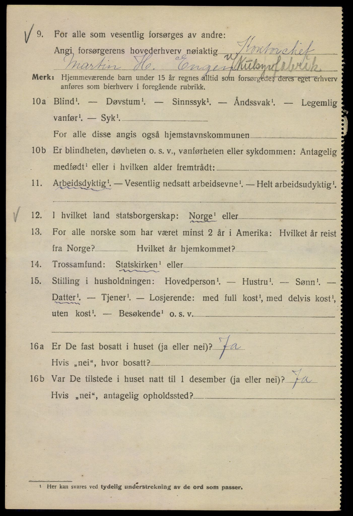 SAO, 1920 census for Kristiania, 1920, p. 349474