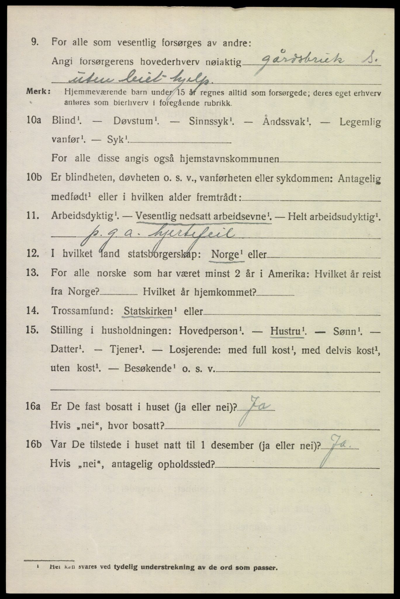 SAK, 1920 census for Halse og Harkmark, 1920, p. 4408