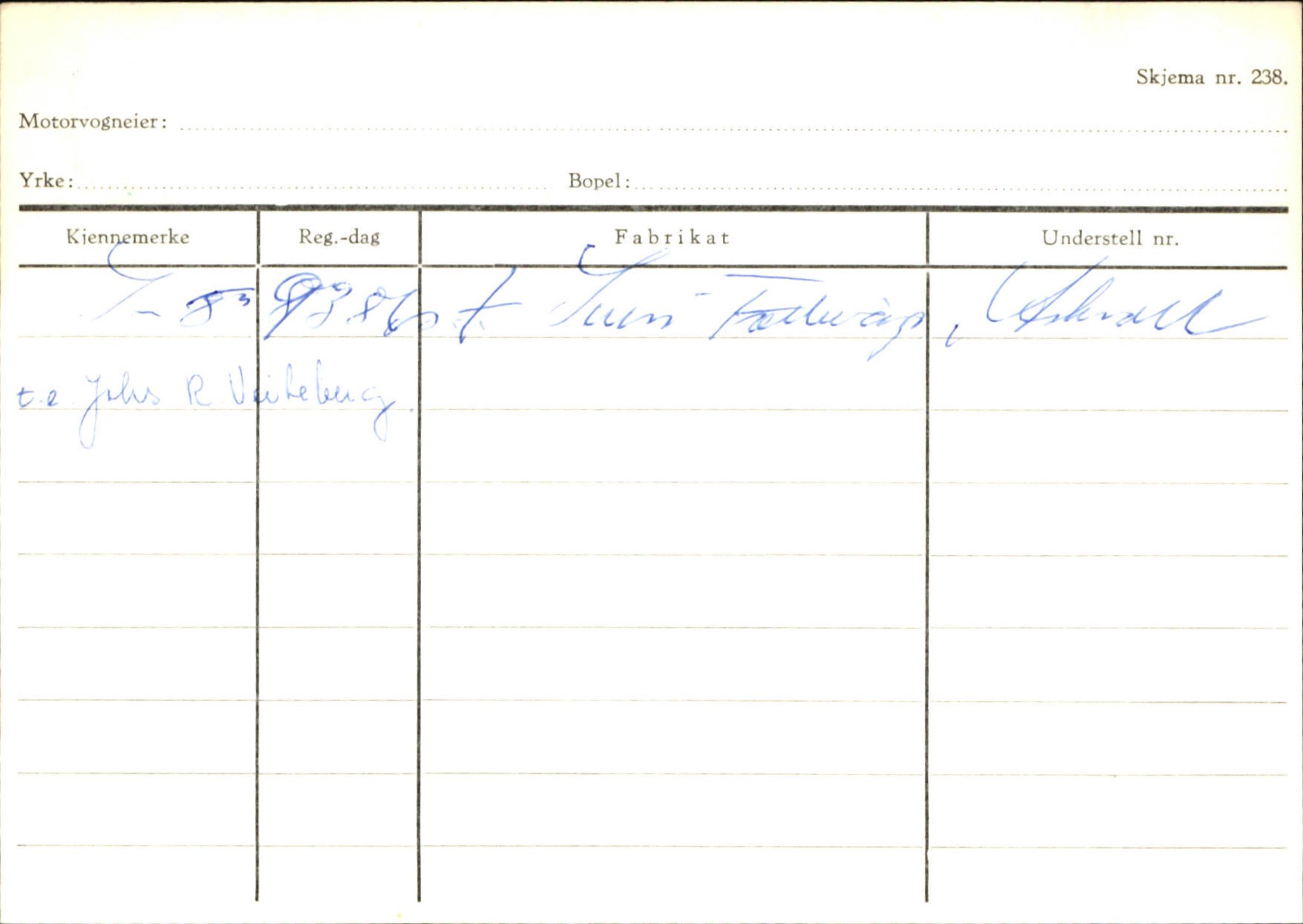 Statens vegvesen, Sogn og Fjordane vegkontor, AV/SAB-A-5301/4/F/L0132: Eigarregister Askvoll A-Å. Balestrand A-Å, 1945-1975, p. 300