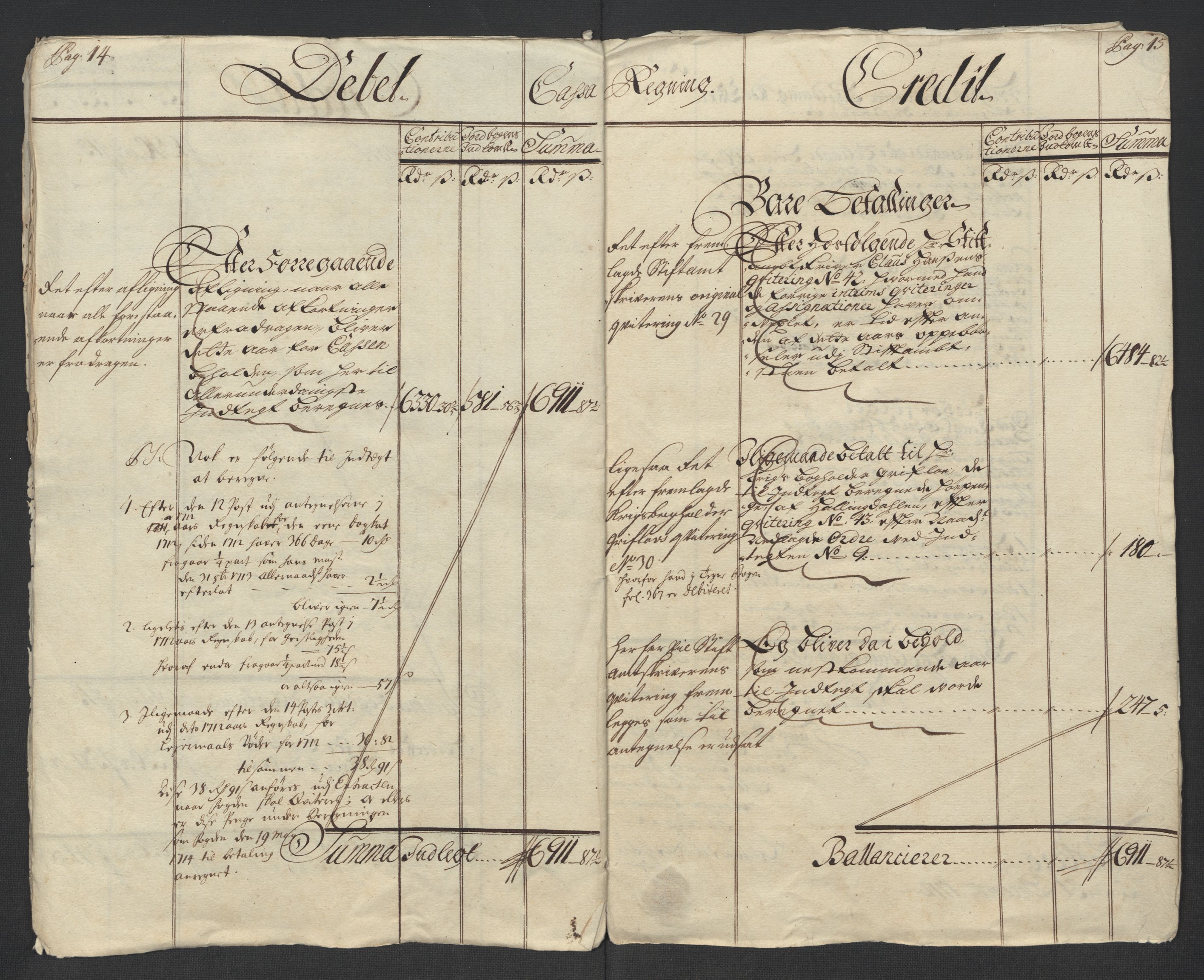 Rentekammeret inntil 1814, Reviderte regnskaper, Fogderegnskap, RA/EA-4092/R23/L1470: Fogderegnskap Ringerike og Hallingdal, 1712, p. 12