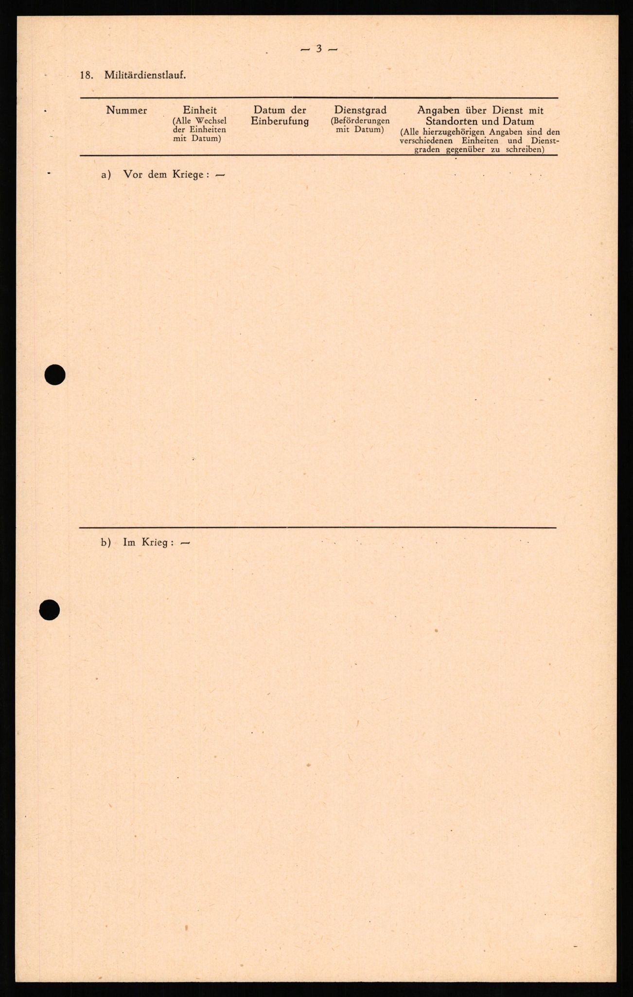 Forsvaret, Forsvarets overkommando II, RA/RAFA-3915/D/Db/L0021: CI Questionaires. Tyske okkupasjonsstyrker i Norge. Tyskere., 1945-1946, p. 124