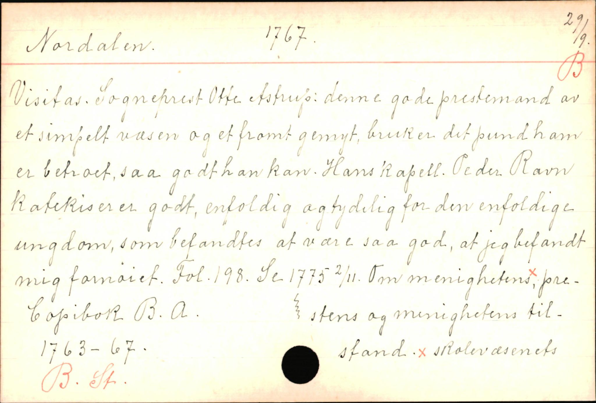 Haugen, Johannes - lærer, AV/SAB-SAB/PA-0036/01/L0001: Om klokkere og lærere, 1521-1904, p. 10906