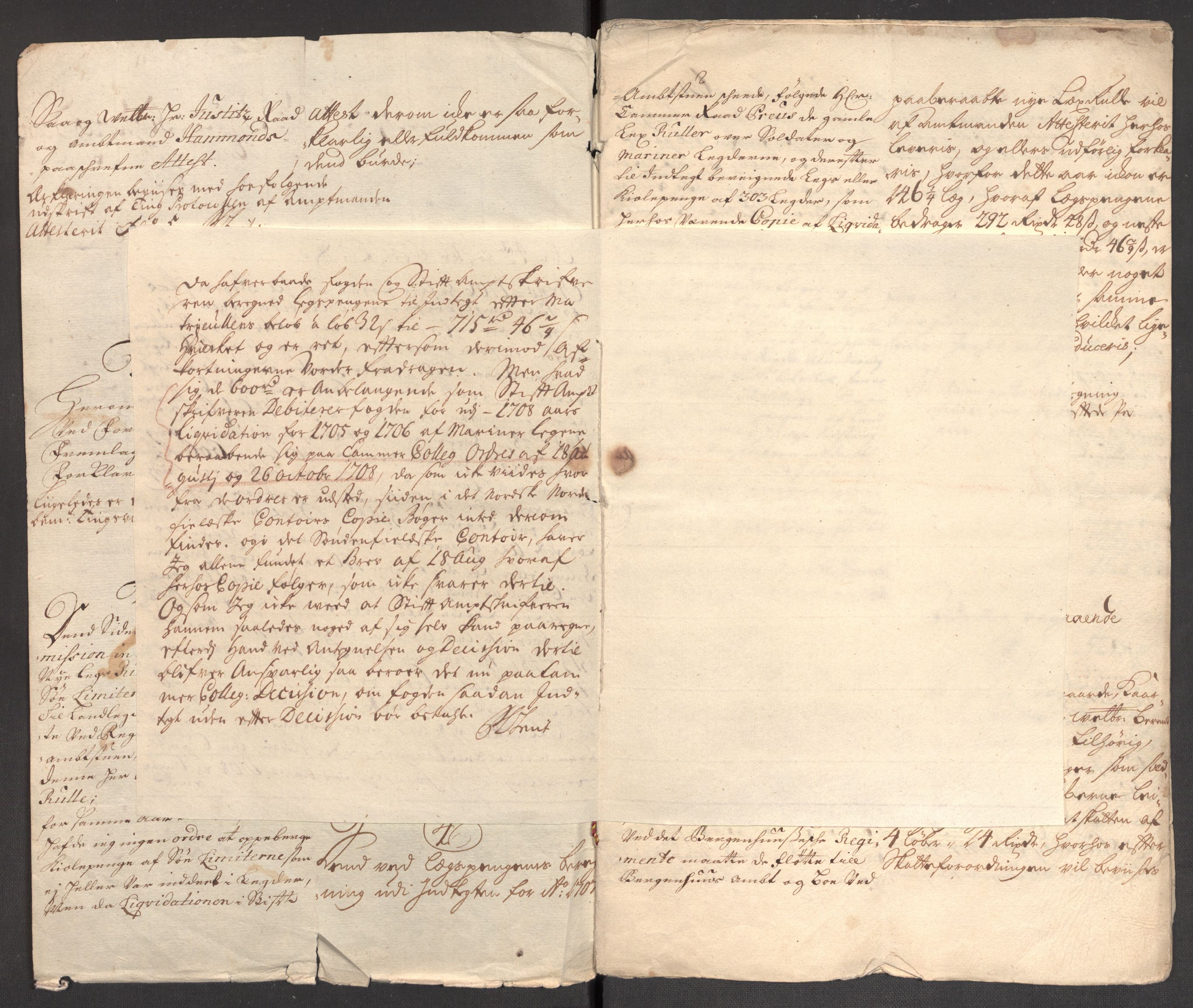 Rentekammeret inntil 1814, Reviderte regnskaper, Fogderegnskap, AV/RA-EA-4092/R47/L2861: Fogderegnskap Ryfylke, 1706-1709, p. 249