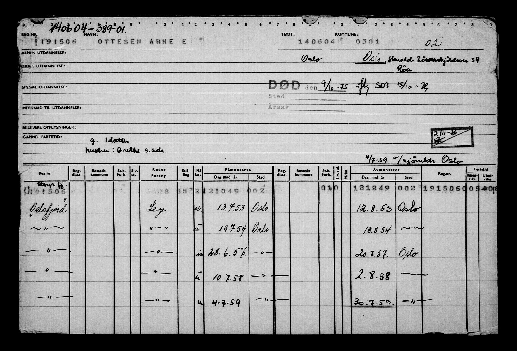 Direktoratet for sjømenn, AV/RA-S-3545/G/Gb/L0054: Hovedkort, 1904, p. 135