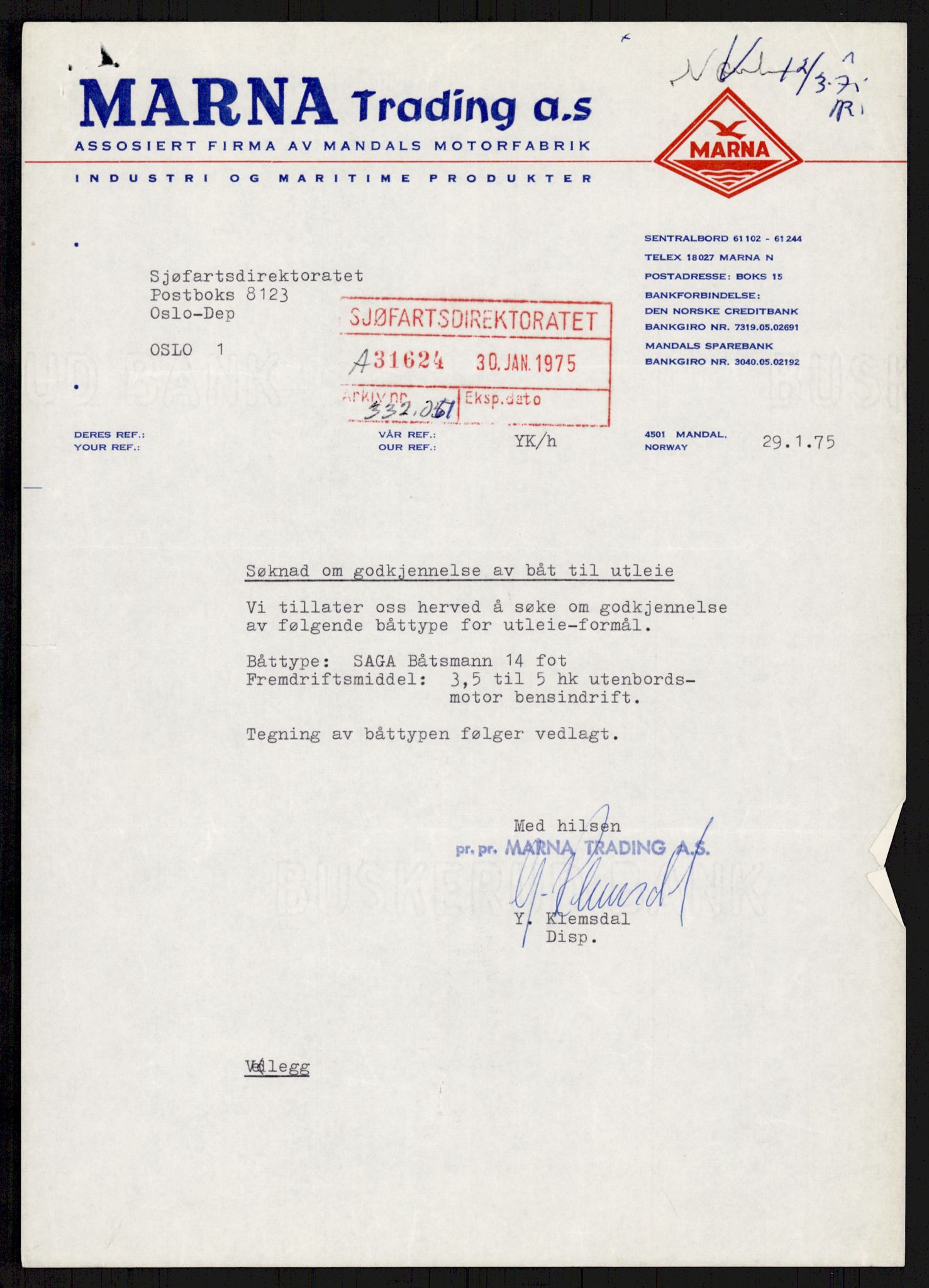 Sjøfartsdirektoratet med forløpere, generelt arkiv, AV/RA-S-1407/D/Du/Duc/L0641/0004: Skipskontrollen - Forskrifter    / Utleiebåter (2 mapper), 1977-1989, p. 303