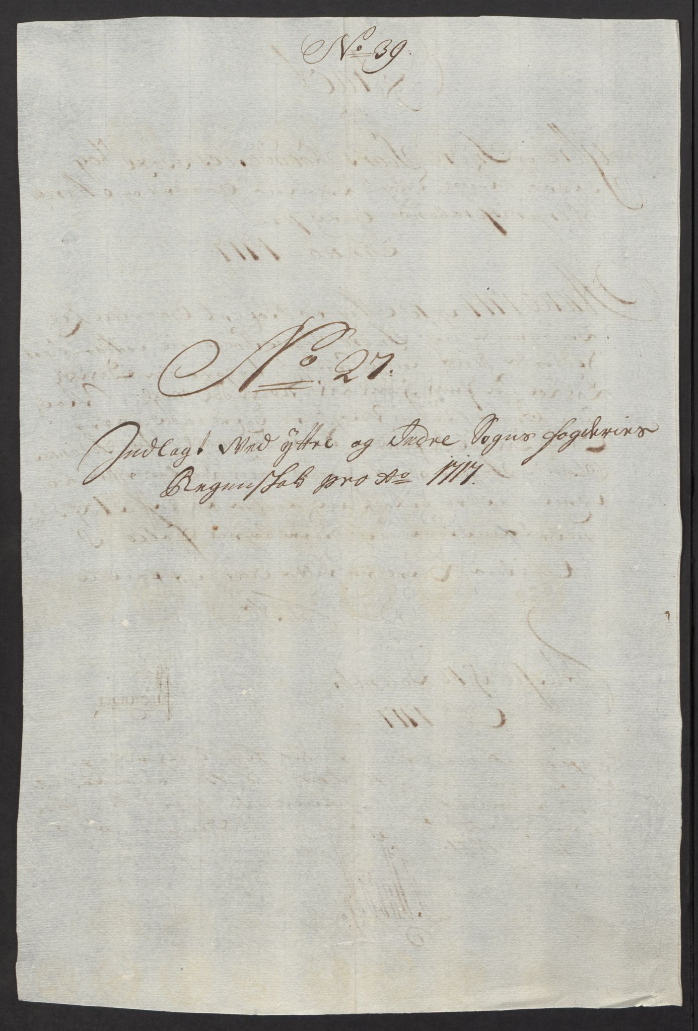 Rentekammeret inntil 1814, Reviderte regnskaper, Fogderegnskap, AV/RA-EA-4092/R52/L3321: Fogderegnskap Sogn, 1717-1718, p. 126