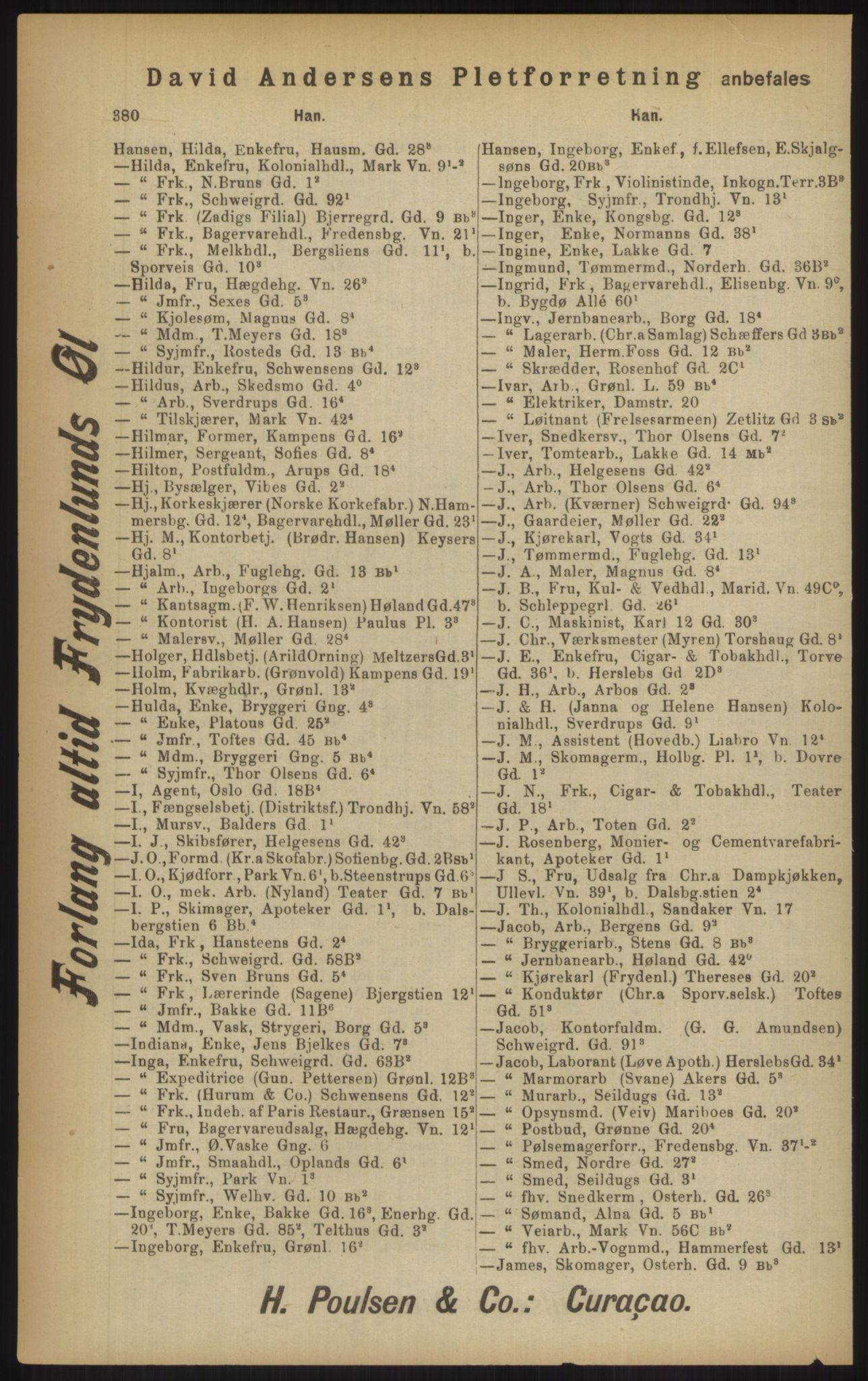 Kristiania/Oslo adressebok, PUBL/-, 1902, p. 380