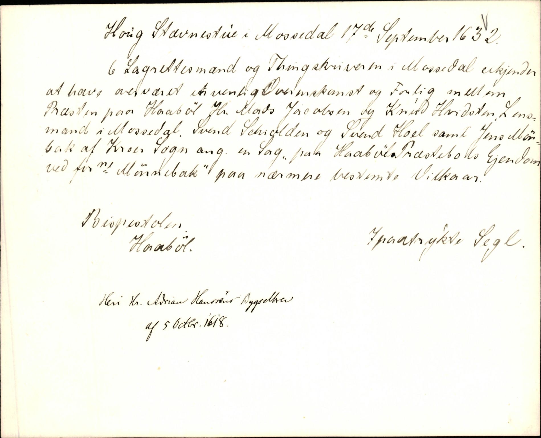 Riksarkivets diplomsamling, AV/RA-EA-5965/F35/F35k/L0001: Regestsedler: Prestearkiver fra Østfold og Akershus, p. 555