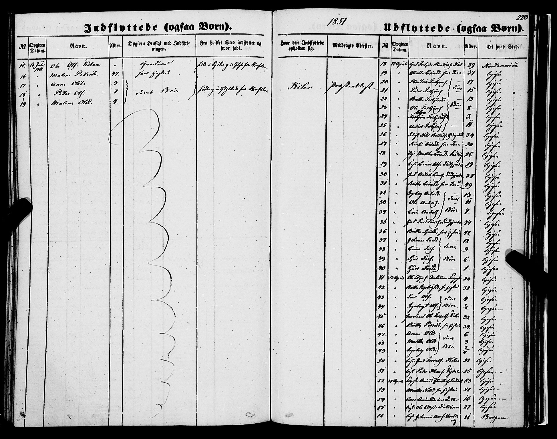 Luster sokneprestembete, AV/SAB-A-81101/H/Haa/Haaa/L0007: Parish register (official) no. A 7, 1849-1859, p. 220