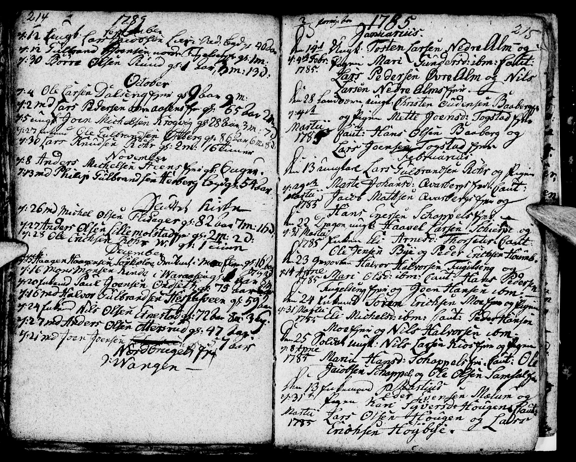 Ringsaker prestekontor, SAH/PREST-014/I/Ia/L0005/0004: Parish register draft no. 1D, 1785-1789, p. 214-215