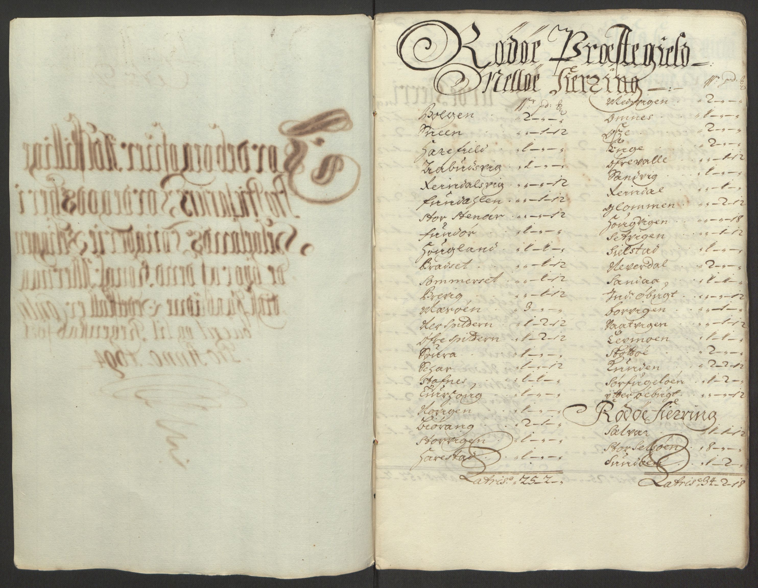 Rentekammeret inntil 1814, Reviderte regnskaper, Fogderegnskap, AV/RA-EA-4092/R65/L4505: Fogderegnskap Helgeland, 1693-1696, p. 243