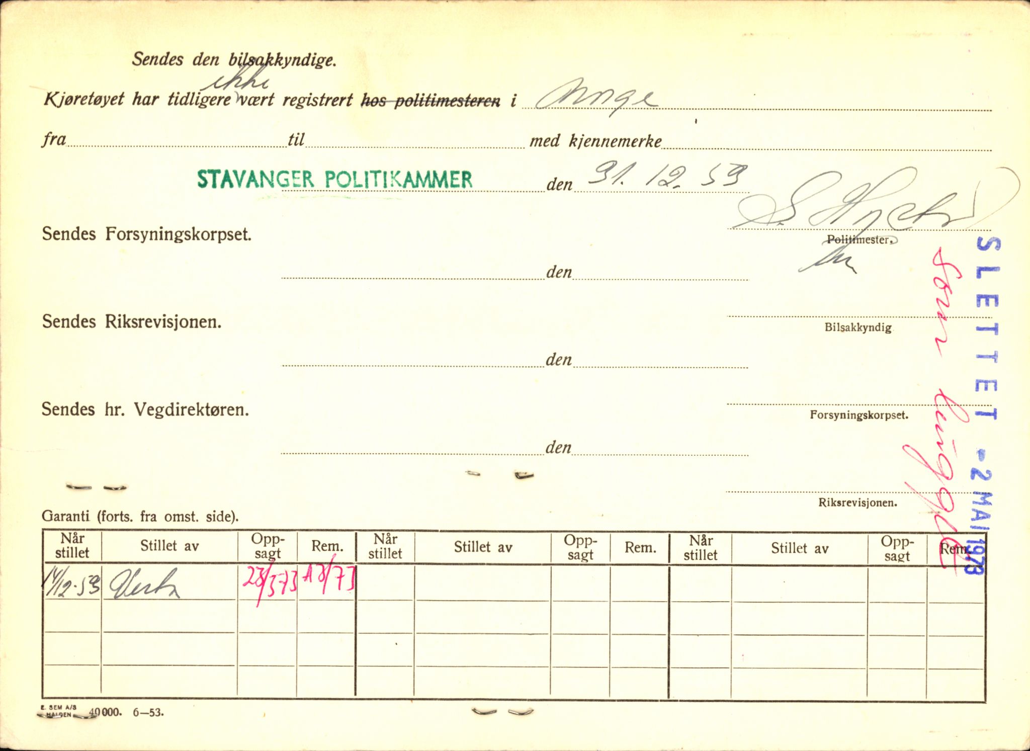 Stavanger trafikkstasjon, AV/SAST-A-101942/0/F/L0012: L-4200 - L-4699, 1930-1971, p. 184