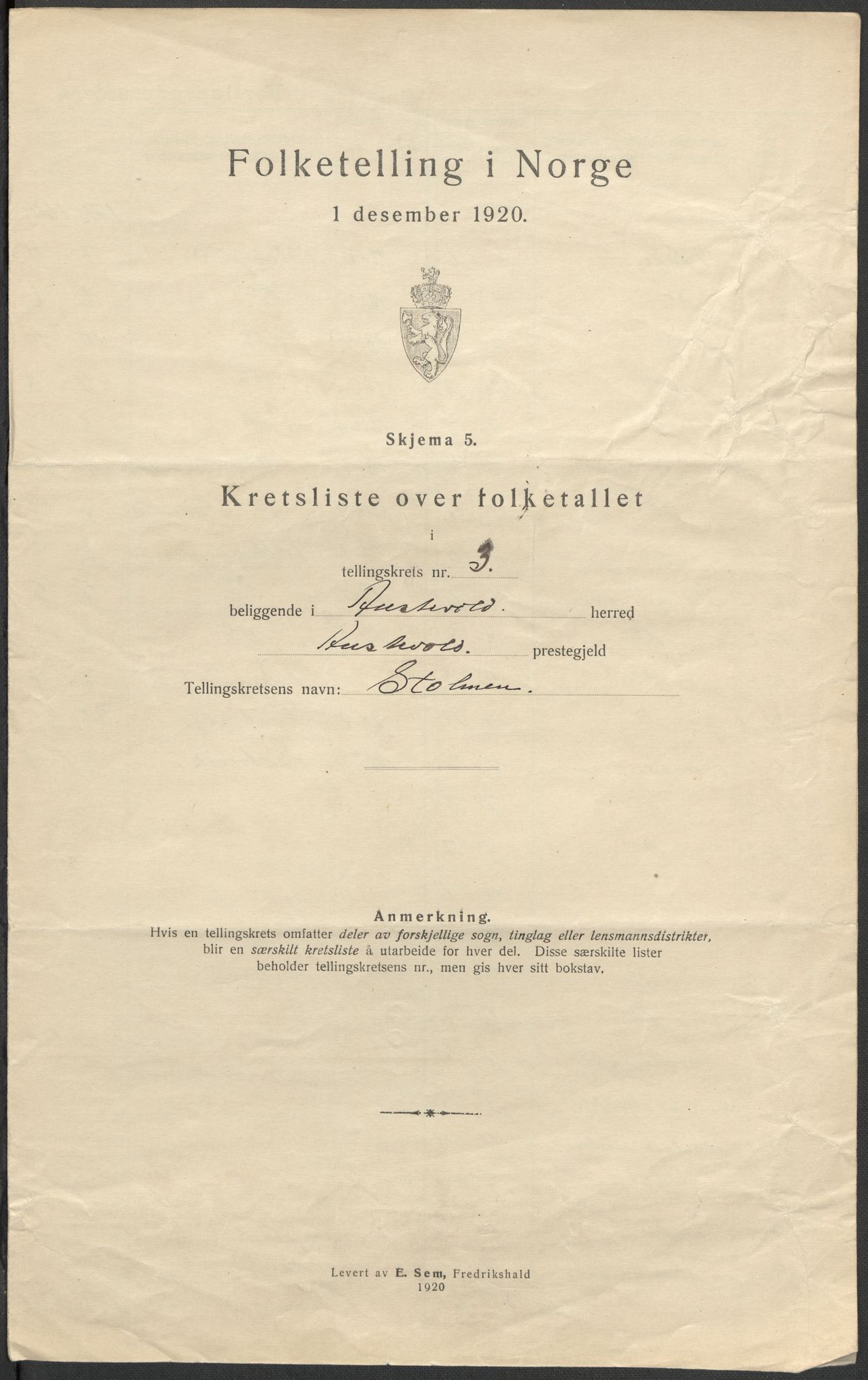 SAB, 1920 census for Austevoll, 1920, p. 11