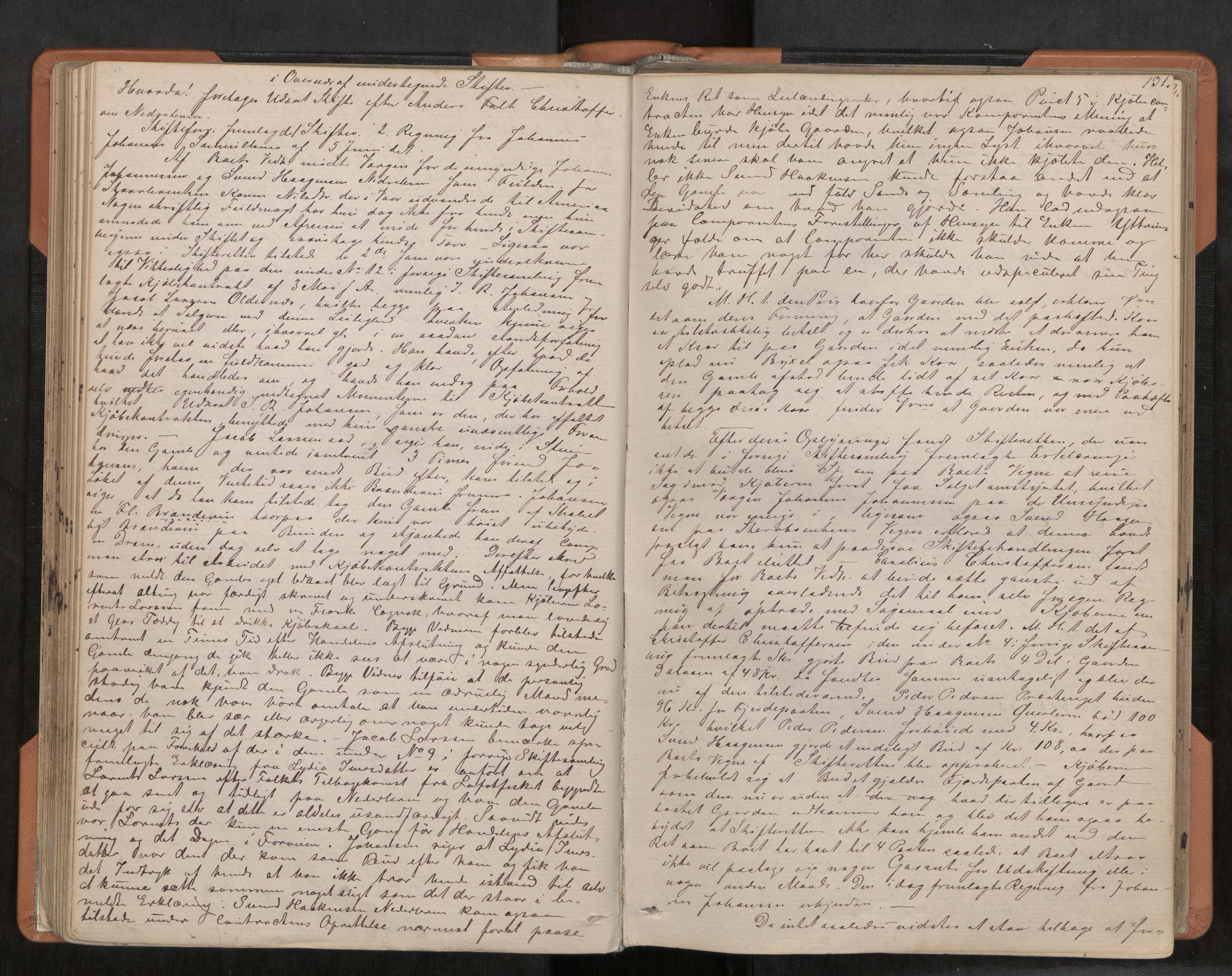 Rana sorenskriveri , AV/SAT-A-1108/1/3/3B/L0003: Skiftebehandlingsprotokoll, 1875-1893, p. 131