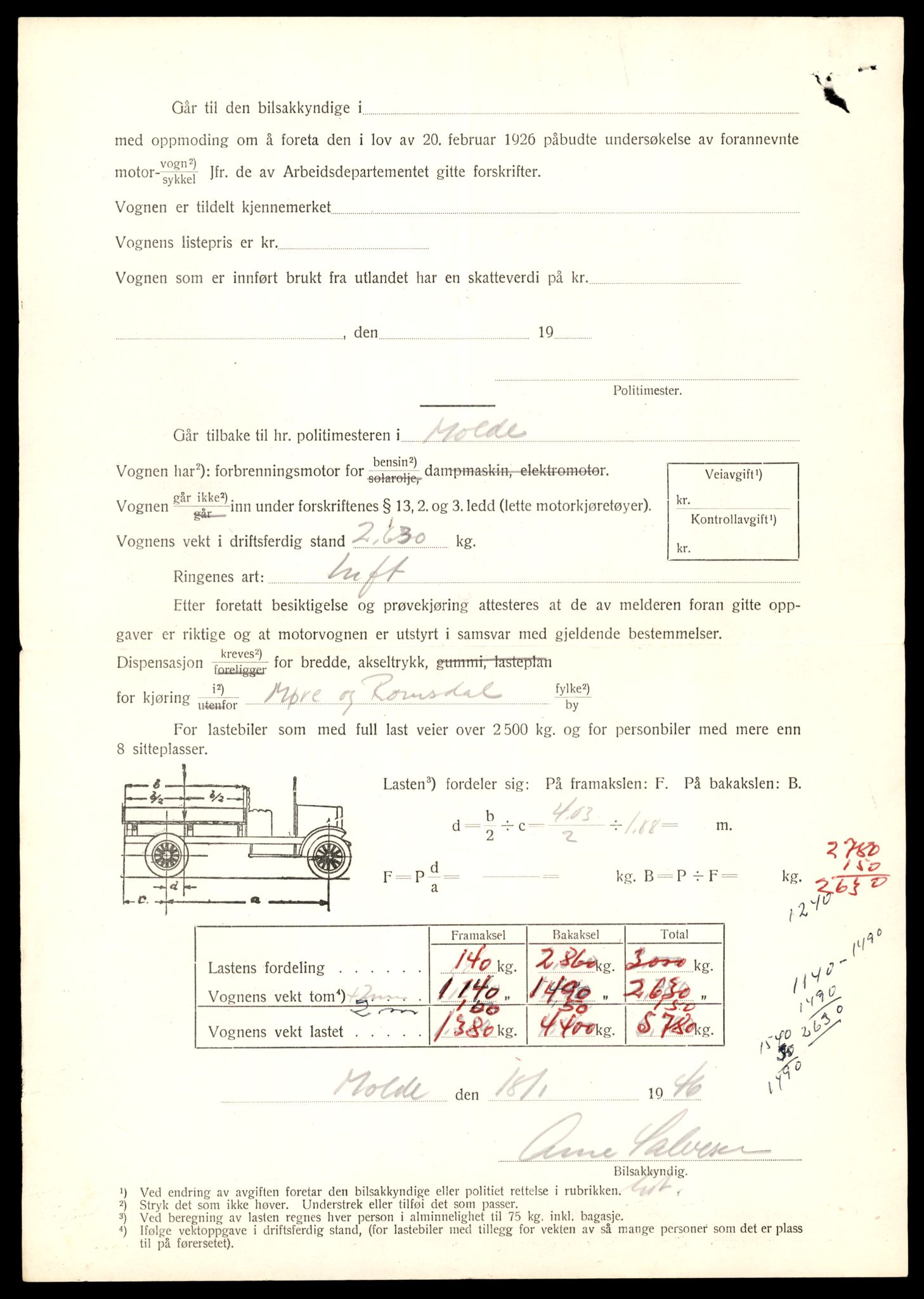 Møre og Romsdal vegkontor - Ålesund trafikkstasjon, AV/SAT-A-4099/F/Fe/L0036: Registreringskort for kjøretøy T 12831 - T 13030, 1927-1998, p. 664