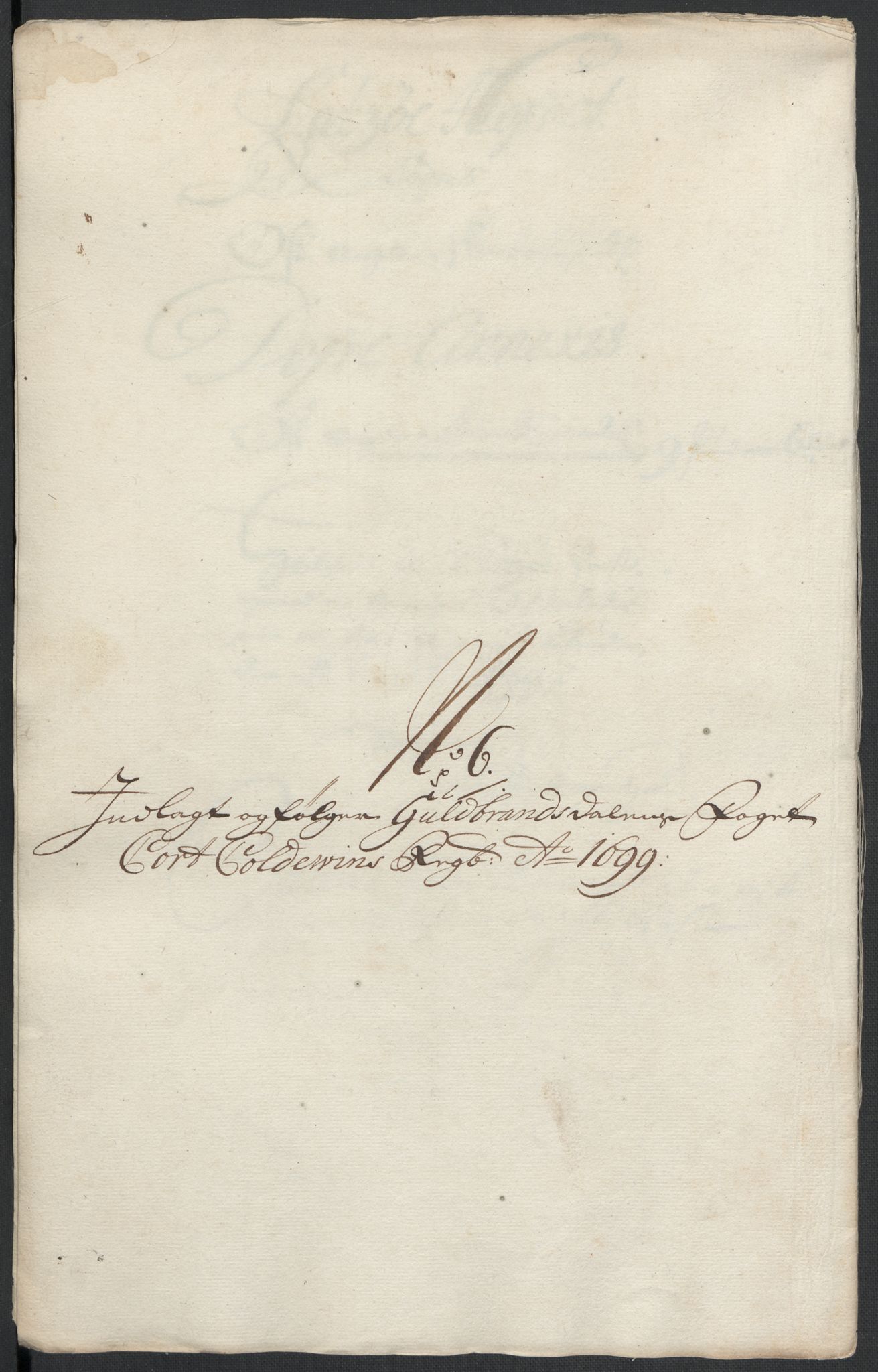 Rentekammeret inntil 1814, Reviderte regnskaper, Fogderegnskap, AV/RA-EA-4092/R17/L1172: Fogderegnskap Gudbrandsdal, 1699, p. 157