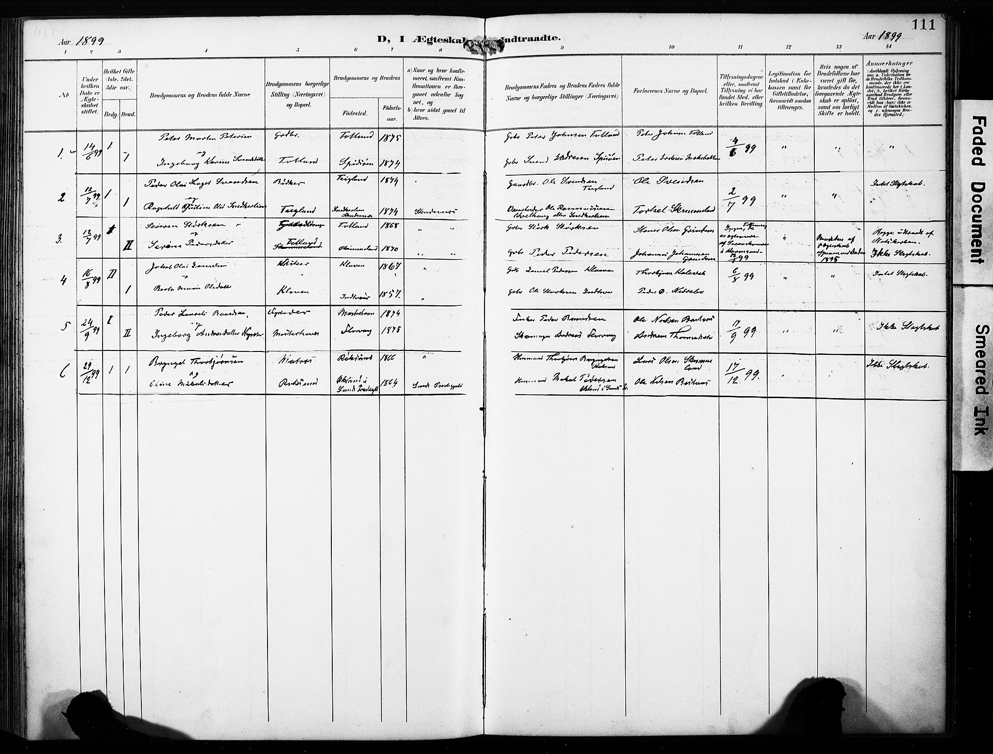 Finnås sokneprestembete, SAB/A-99925/H/Ha/Haa/Haab/L0002: Parish register (official) no. B 2, 1895-1906, p. 111