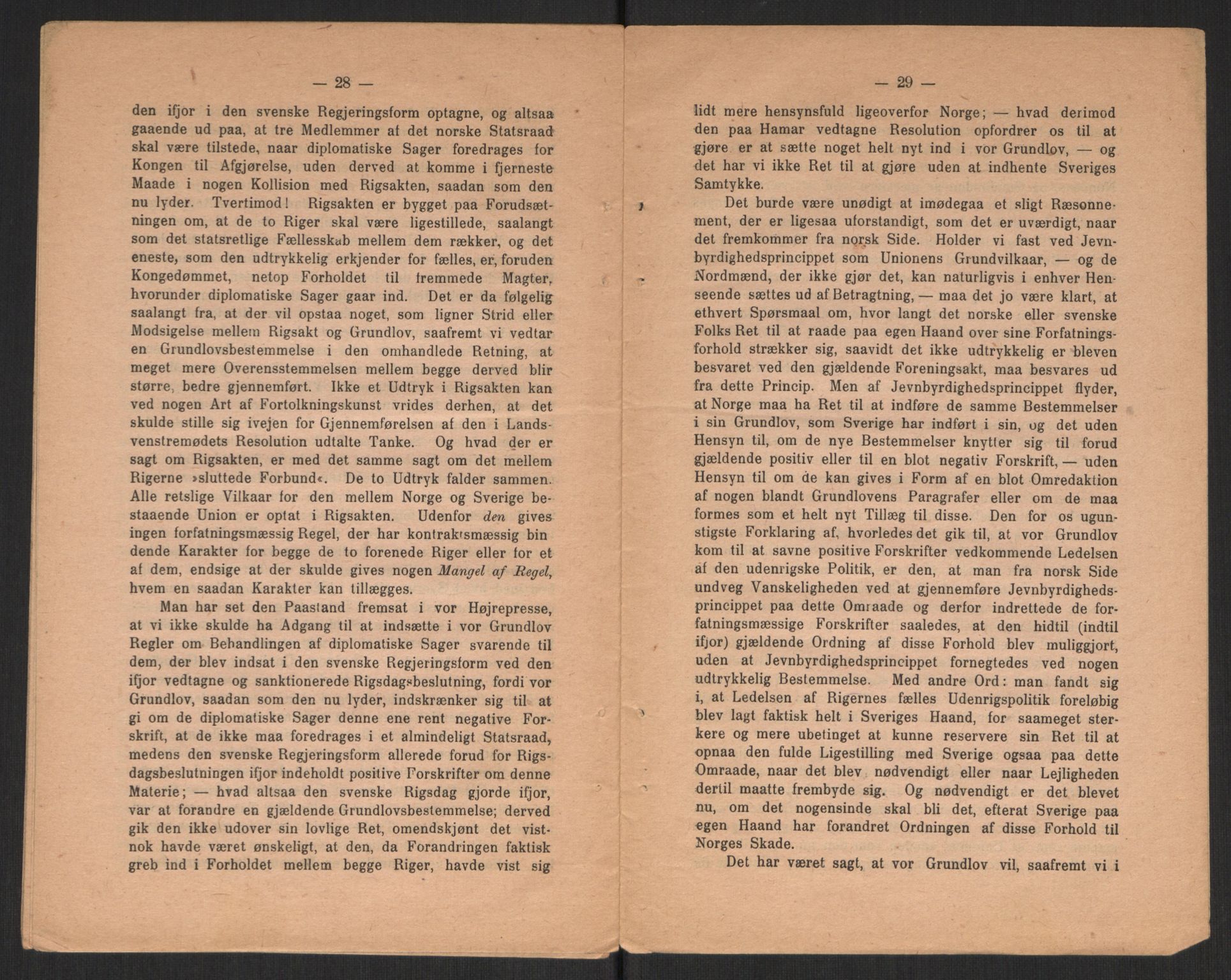 Venstres Hovedorganisasjon, RA/PA-0876/X/L0001: De eldste skrifter, 1860-1936, p. 496
