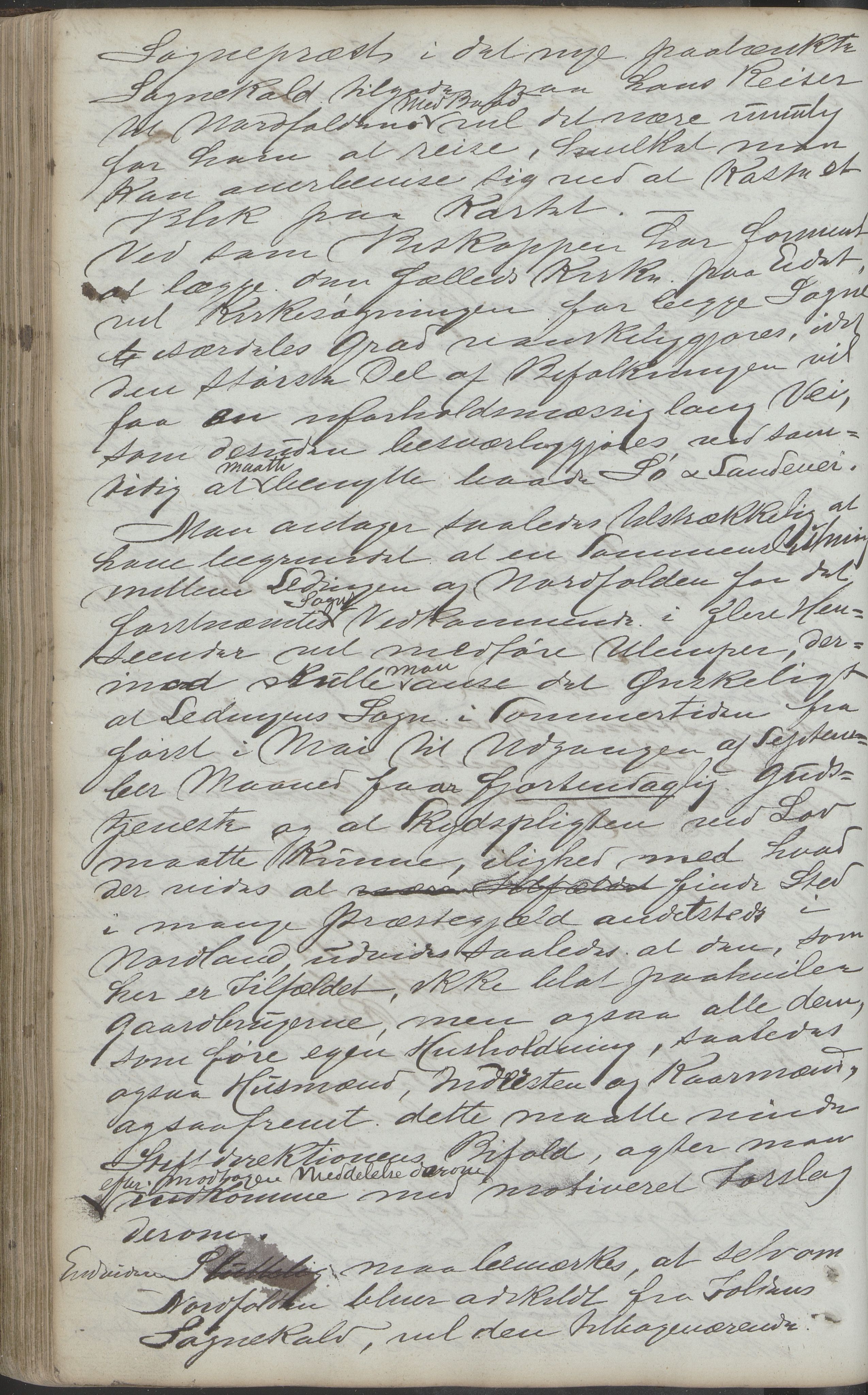 Steigen kommune. Formannskap, AIN/K-18480.150/100/L0001: Møtebok, 1838-1882