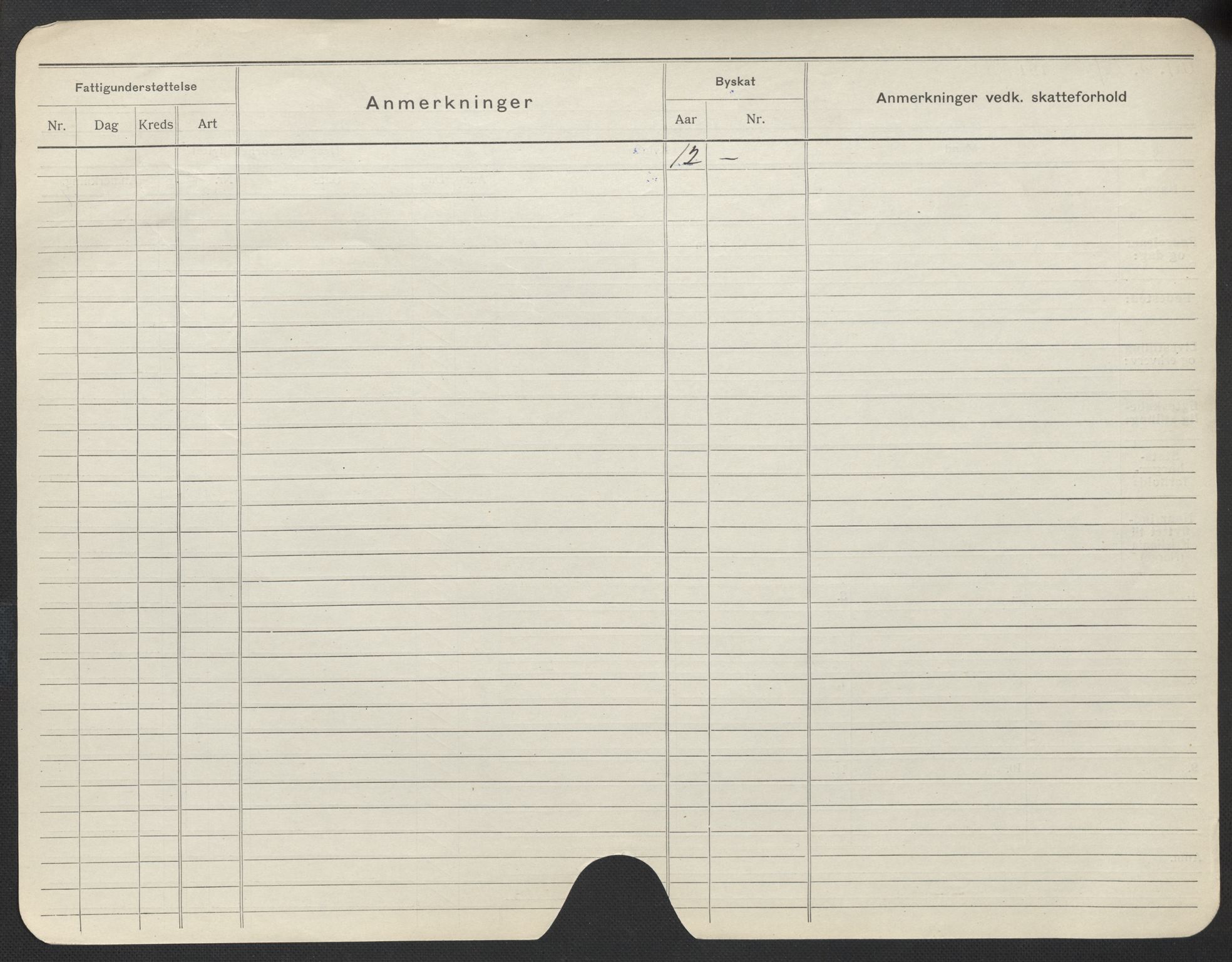 Oslo folkeregister, Registerkort, AV/SAO-A-11715/F/Fa/Fac/L0021: Kvinner, 1906-1914, p. 1174b