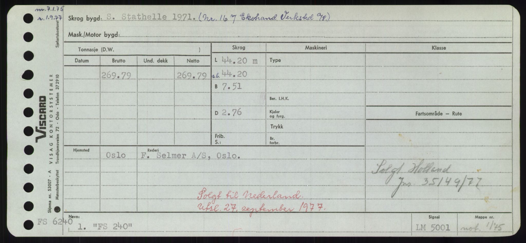 Sjøfartsdirektoratet med forløpere, Skipsmålingen, AV/RA-S-1627/H/Hd/L0010: Fartøy, F-Fjø, p. 19