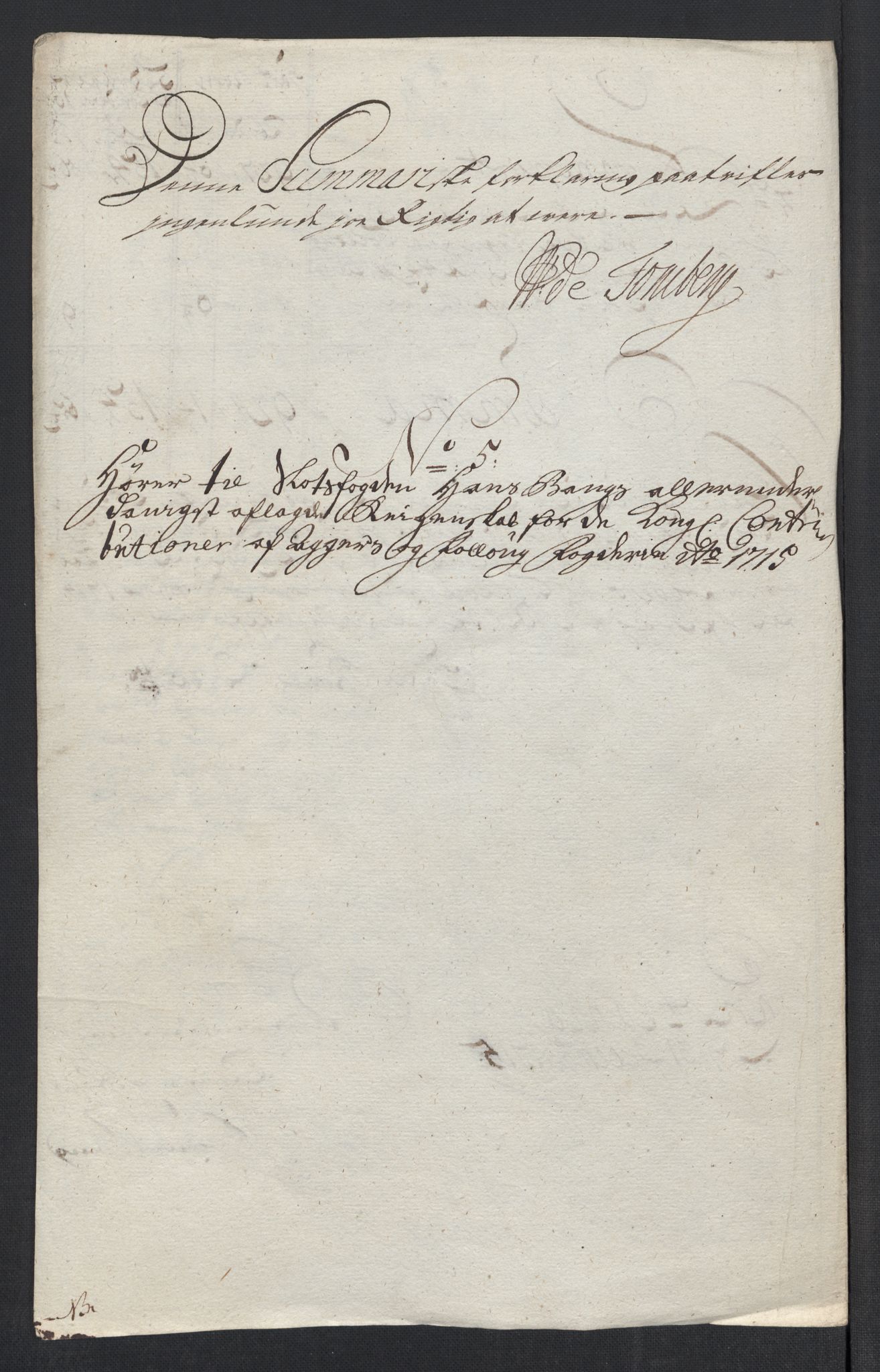 Rentekammeret inntil 1814, Reviderte regnskaper, Fogderegnskap, AV/RA-EA-4092/R10/L0453: Fogderegnskap Aker og Follo, 1715, p. 94