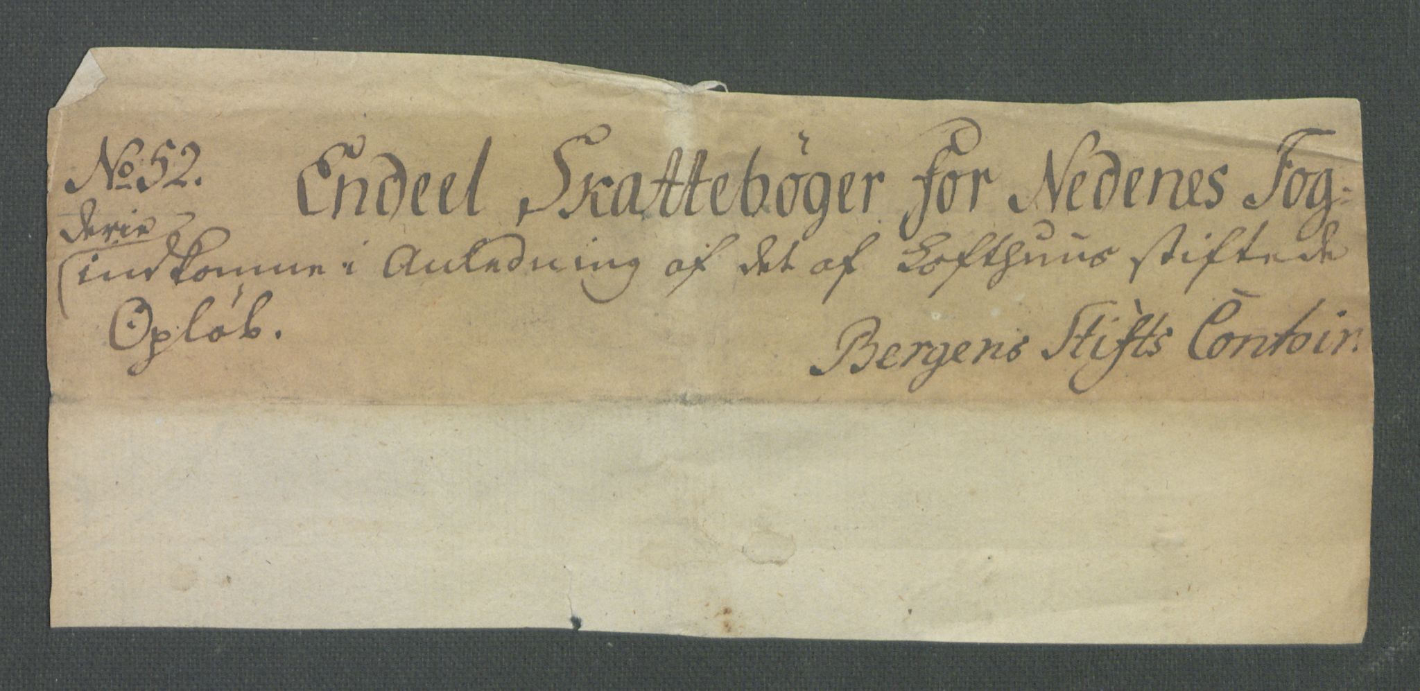 Rentekammeret inntil 1814, Realistisk ordnet avdeling, RA/EA-4070/Od/L0001/0002: Oppløp / [Æ2]: Dokumenter om Lofthusurolighetene i Nedenes, 1786-1789, p. 149