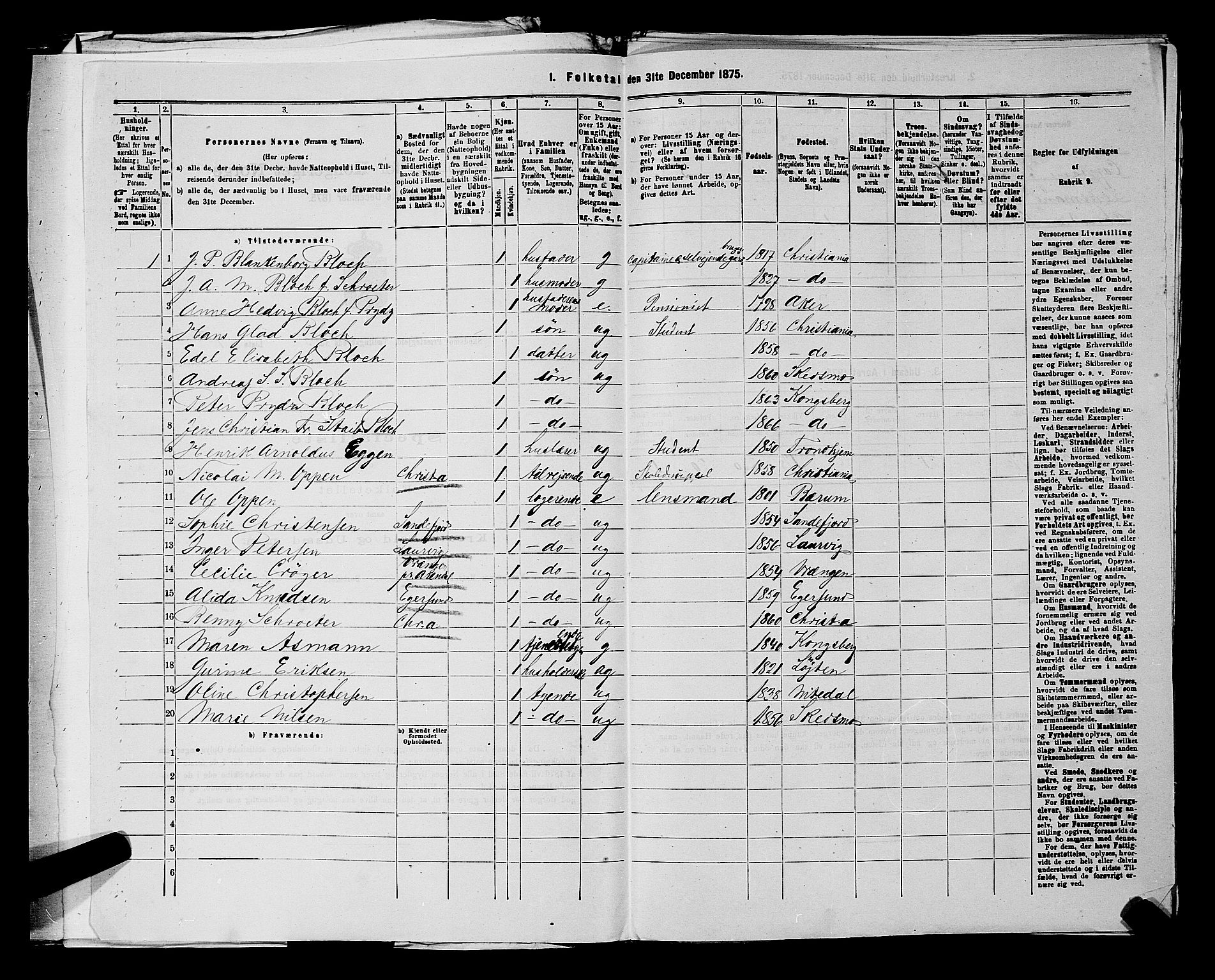 RA, 1875 census for 0231P Skedsmo, 1875, p. 600