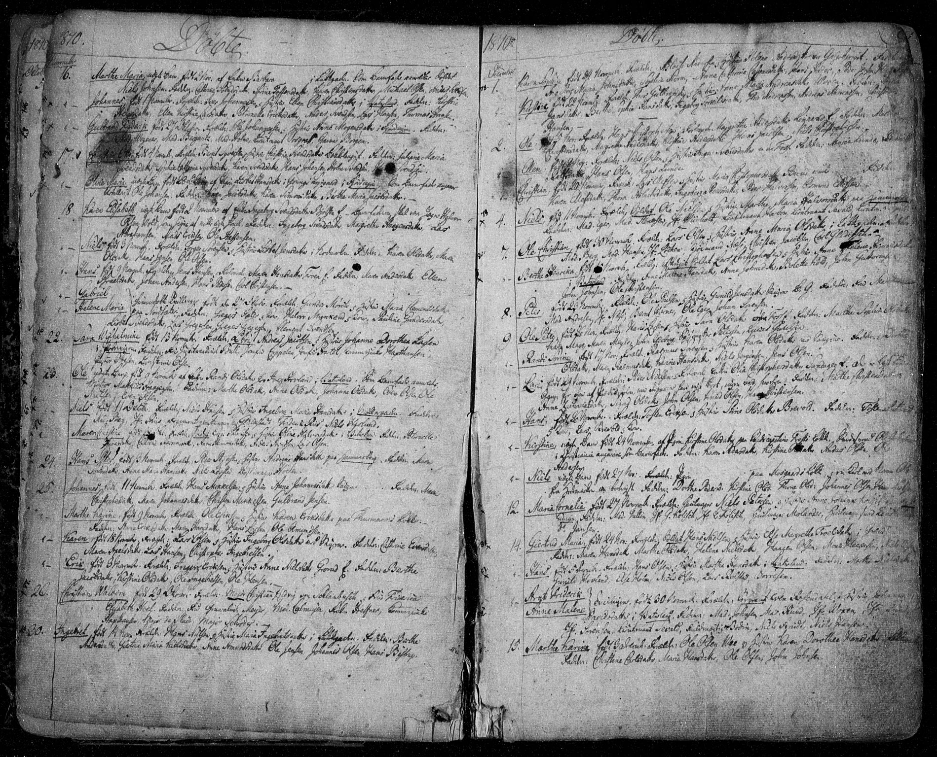 Aker prestekontor kirkebøker, SAO/A-10861/F/L0011: Parish register (official) no. 11, 1810-1819, p. 9