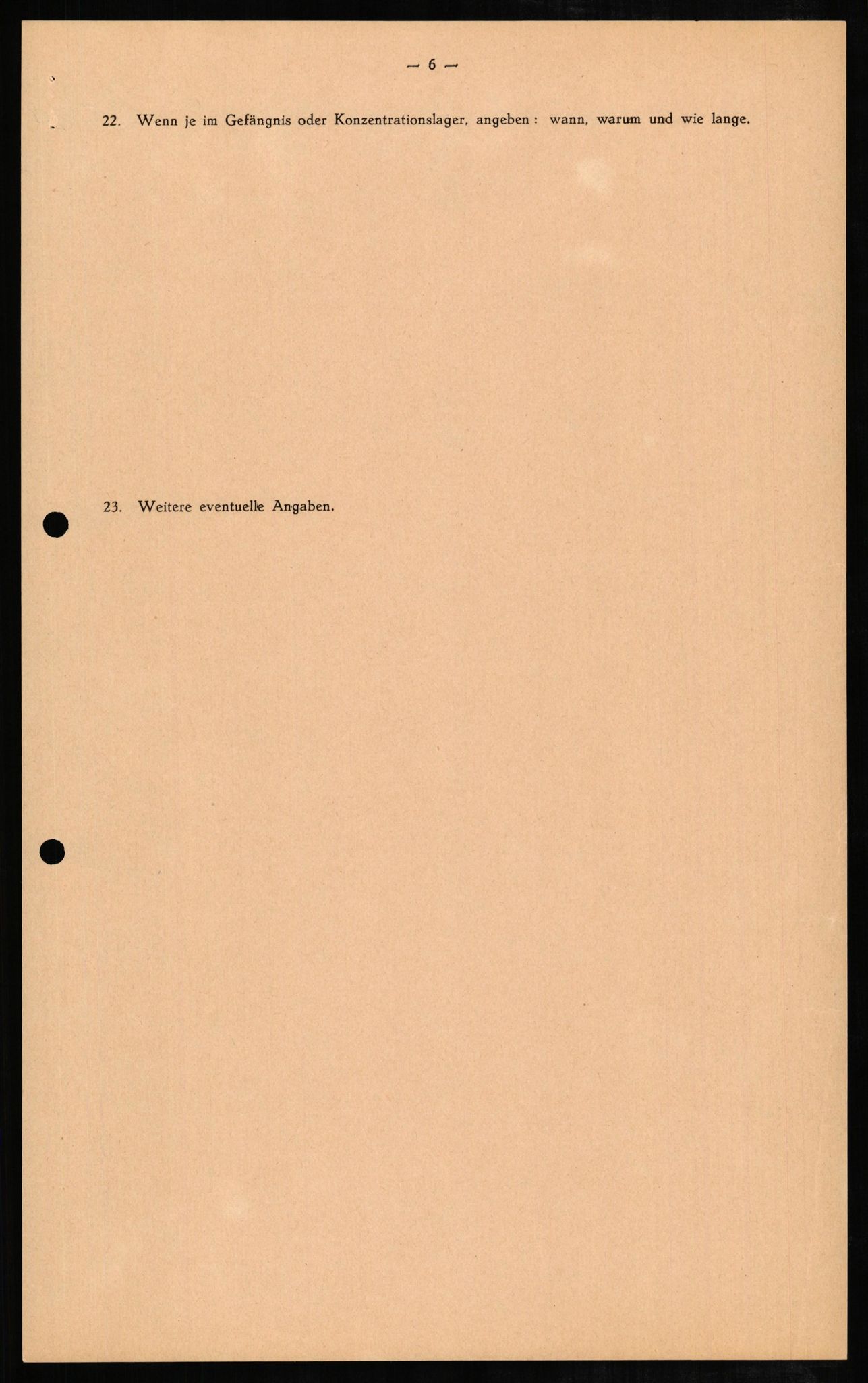 Forsvaret, Forsvarets overkommando II, RA/RAFA-3915/D/Db/L0007: CI Questionaires. Tyske okkupasjonsstyrker i Norge. Tyskere., 1945-1946, p. 164