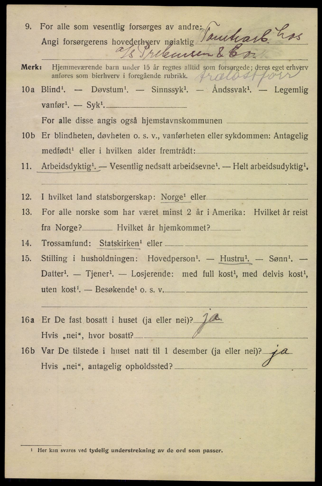 SAK, 1920 census for Risør, 1920, p. 7724