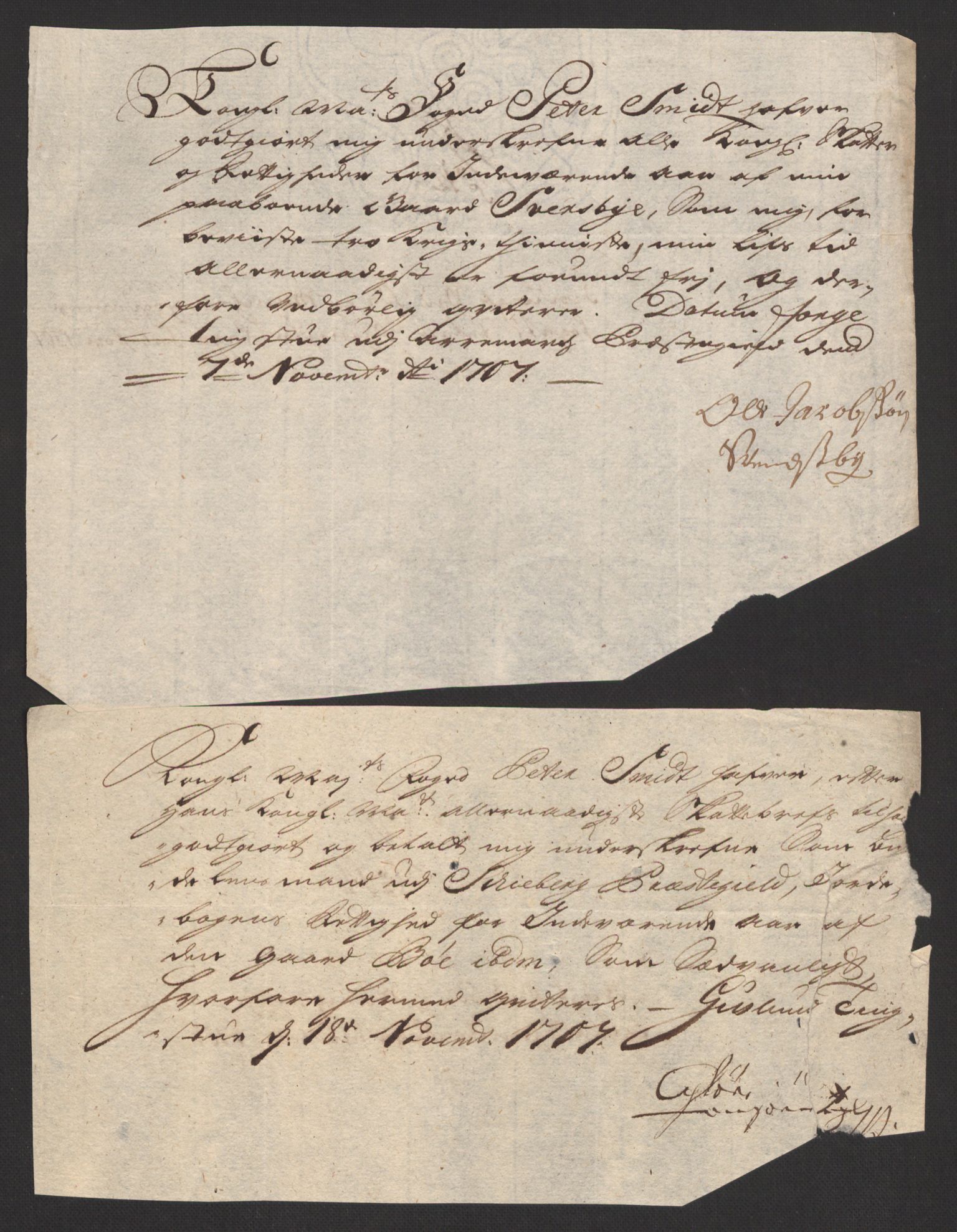 Rentekammeret inntil 1814, Reviderte regnskaper, Fogderegnskap, AV/RA-EA-4092/R01/L0018: Fogderegnskap Idd og Marker, 1707-1709, p. 120