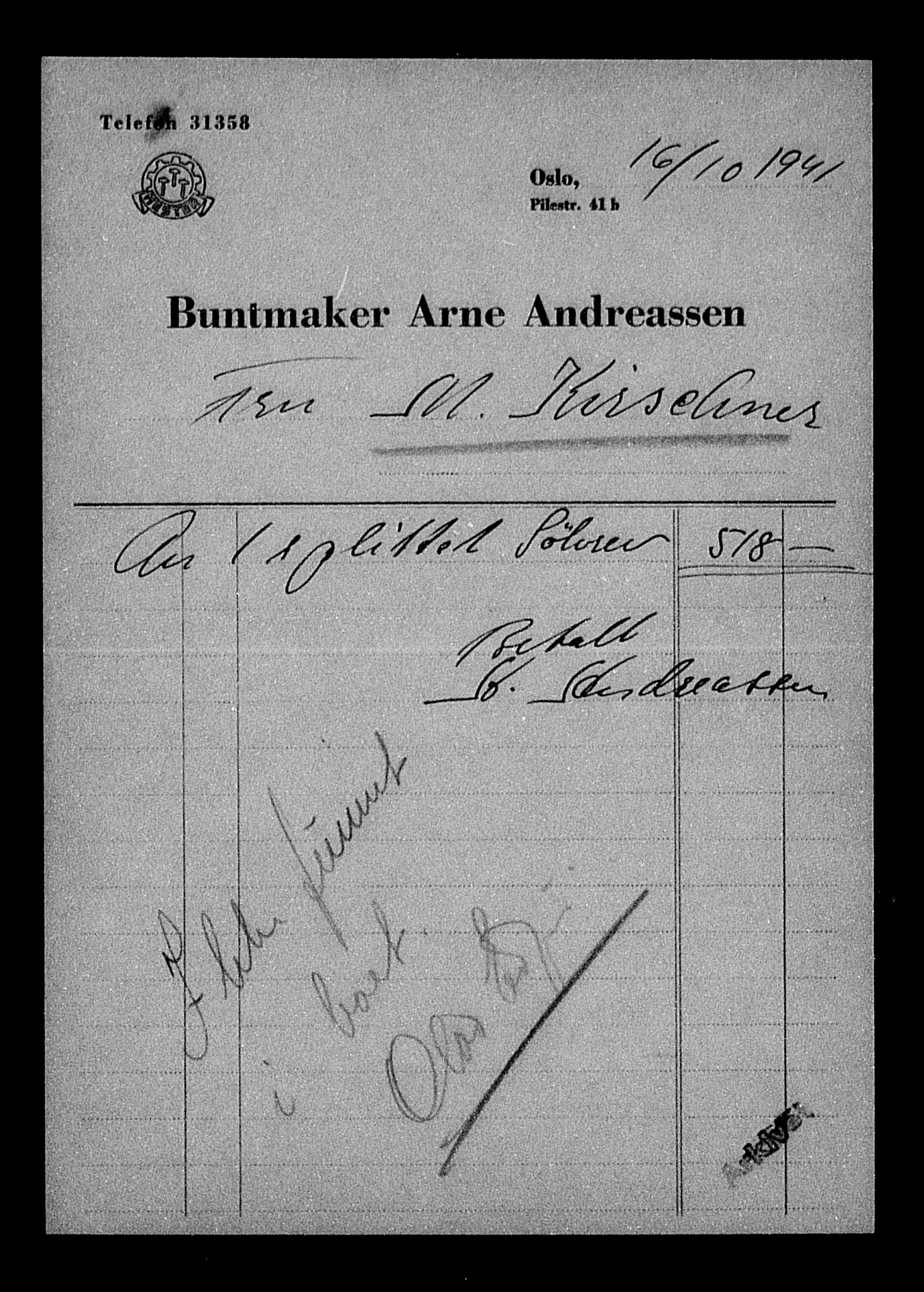 Justisdepartementet, Tilbakeføringskontoret for inndratte formuer, AV/RA-S-1564/H/Hc/Hcc/L0951: --, 1945-1947, p. 448