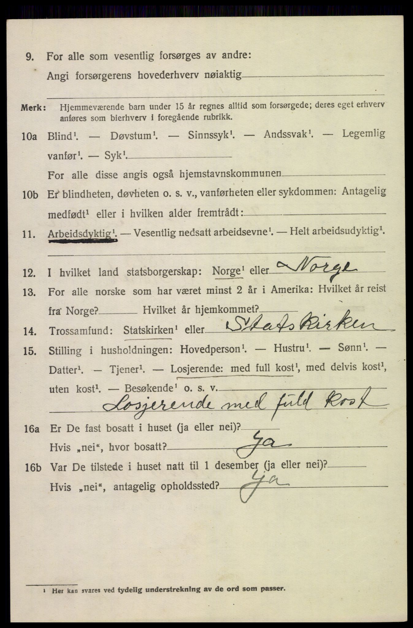 SAH, 1920 census for Sel, 1920, p. 2389