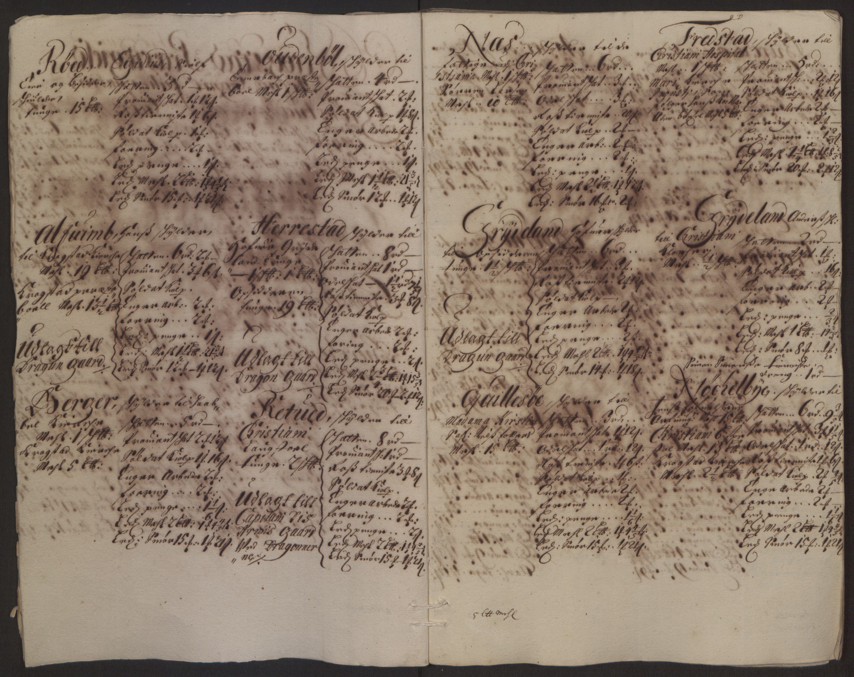 Rentekammeret inntil 1814, Reviderte regnskaper, Fogderegnskap, AV/RA-EA-4092/R10/L0438: Fogderegnskap Aker og Follo, 1694, p. 72