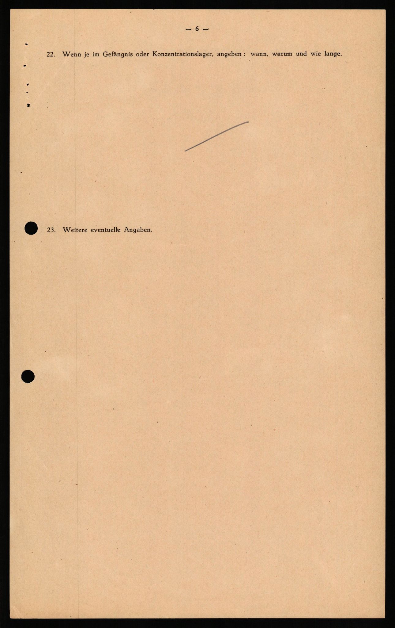 Forsvaret, Forsvarets overkommando II, RA/RAFA-3915/D/Db/L0022: CI Questionaires. Tyske okkupasjonsstyrker i Norge. Tyskere., 1945-1946, p. 168