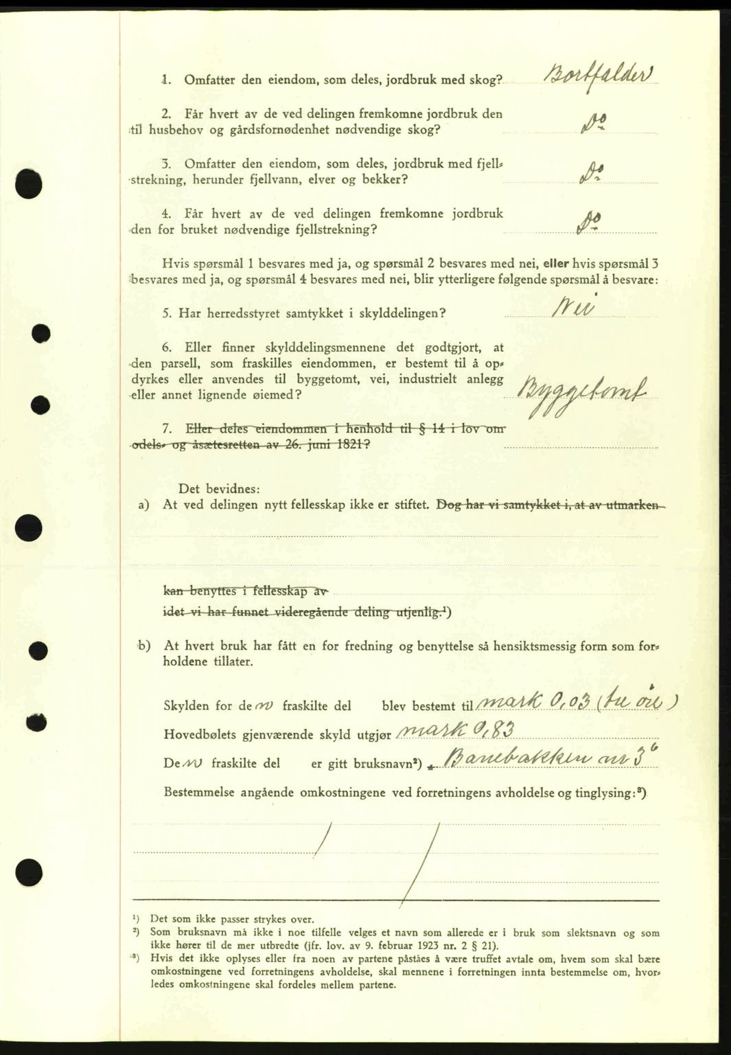 Tønsberg sorenskriveri, AV/SAKO-A-130/G/Ga/Gaa/L0010: Mortgage book no. A10, 1941-1941, Diary no: : 3372/1941