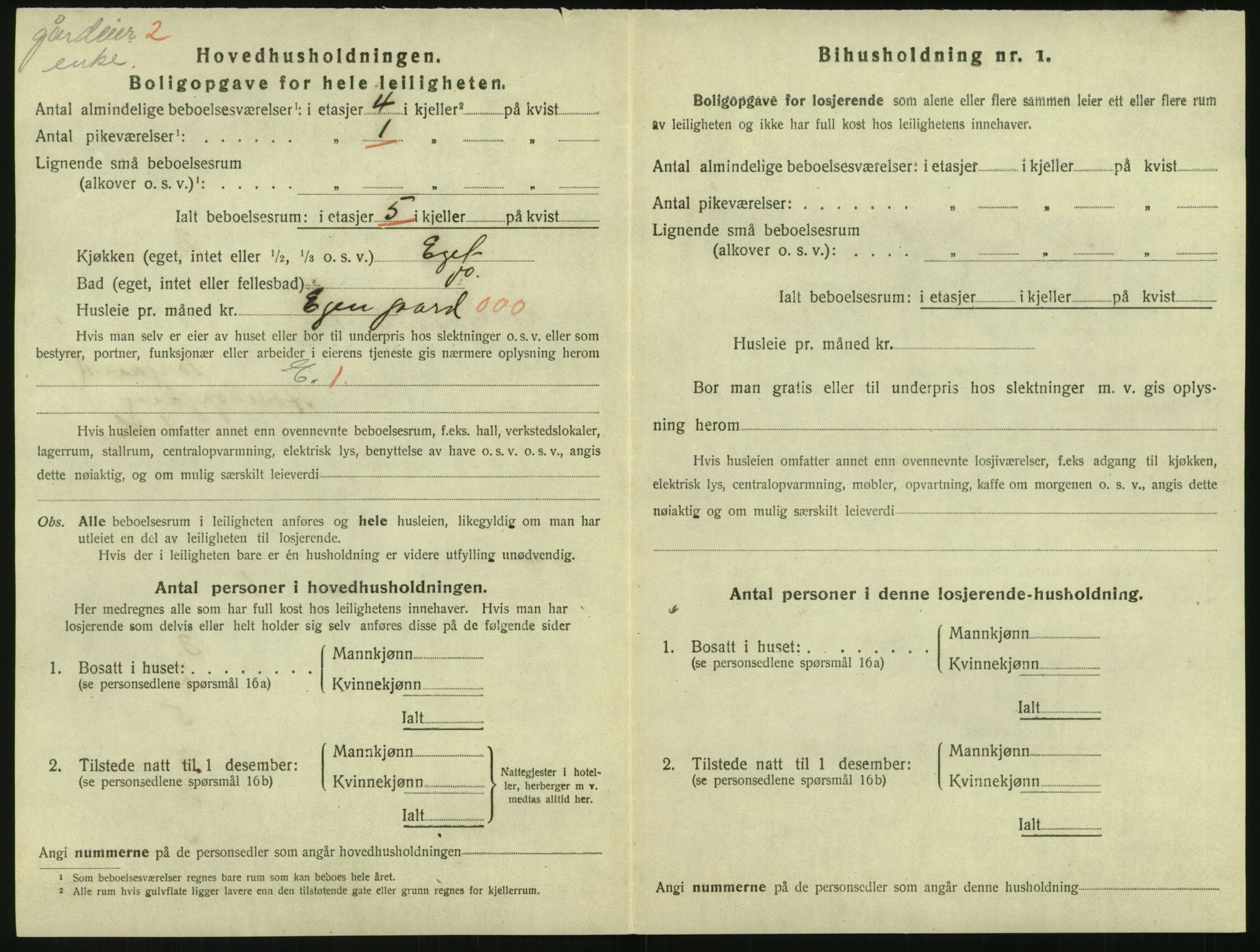 SAO, 1920 census for Kristiania, 1920, p. 12991