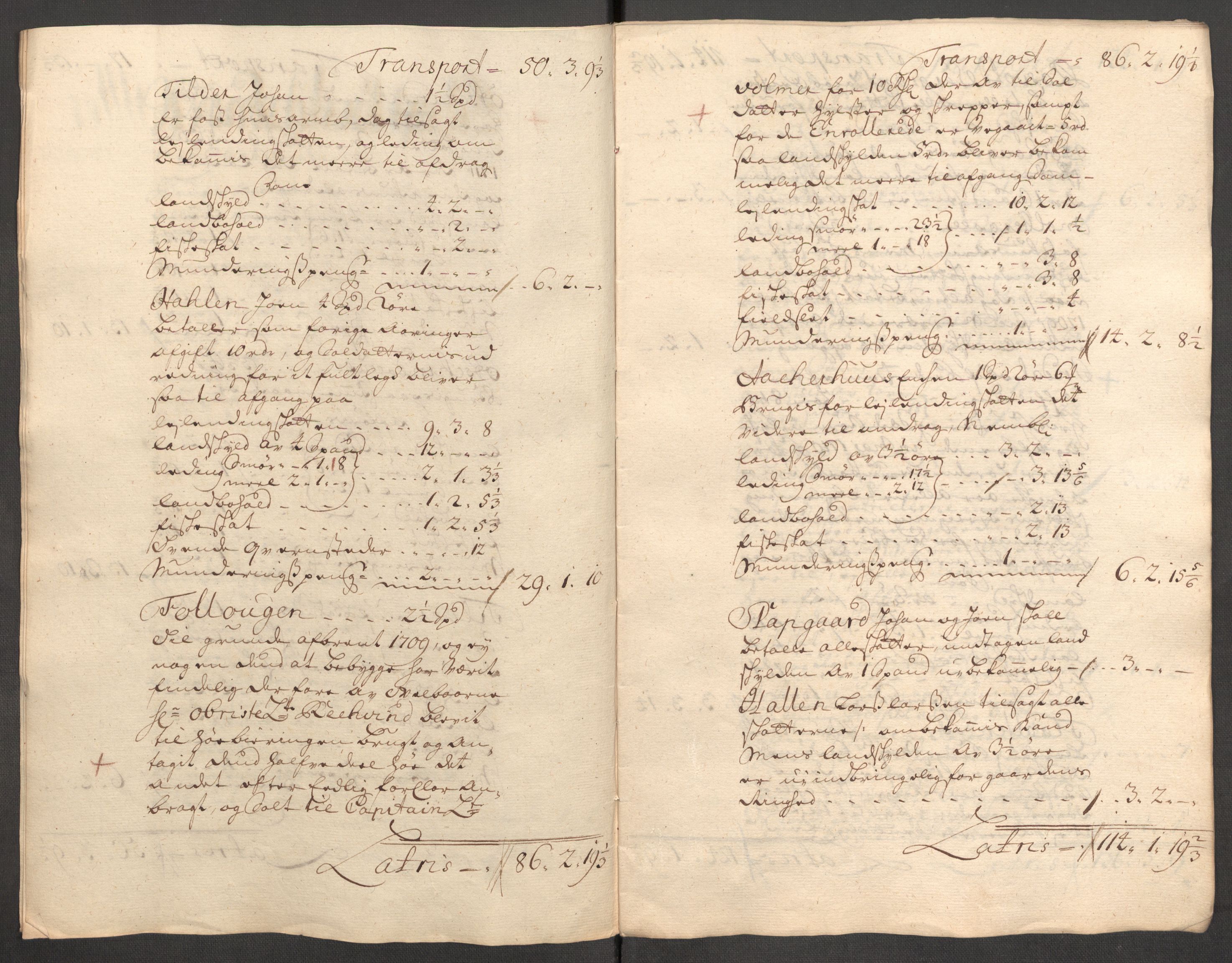 Rentekammeret inntil 1814, Reviderte regnskaper, Fogderegnskap, RA/EA-4092/R62/L4201: Fogderegnskap Stjørdal og Verdal, 1711, p. 265