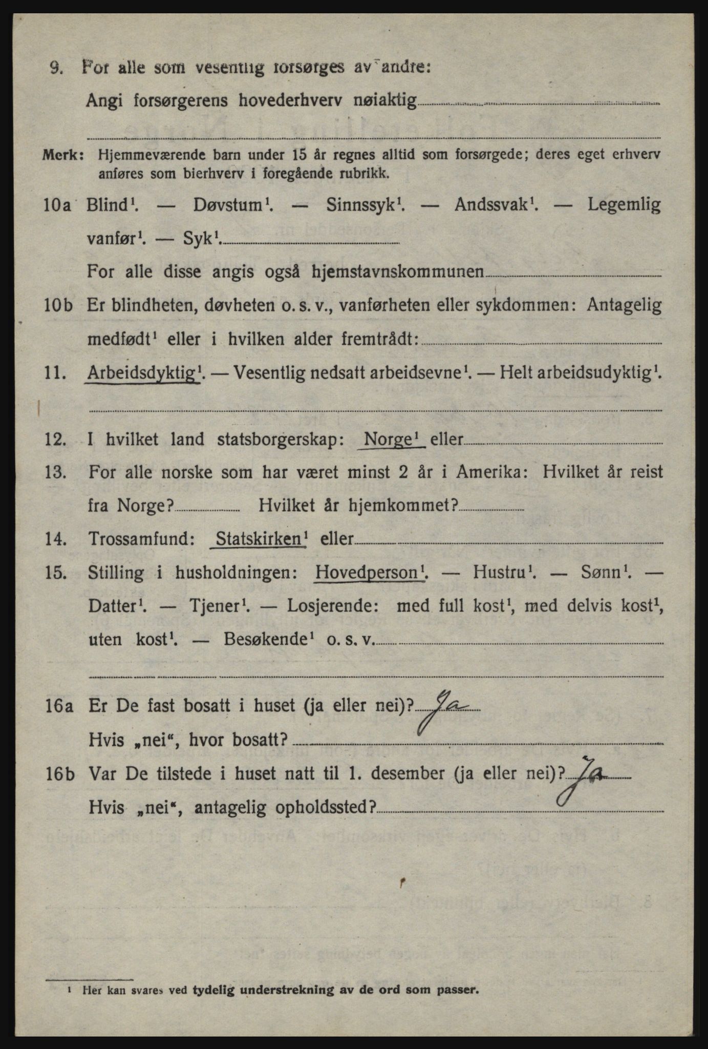 SAO, 1920 census for Berg, 1920, p. 8118