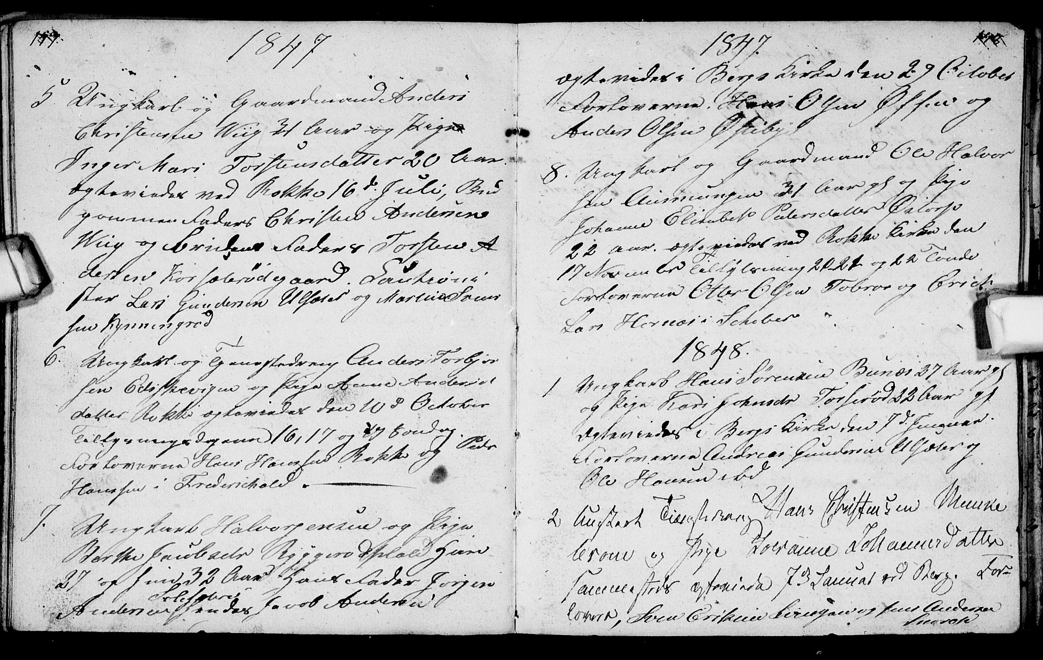 Berg prestekontor Kirkebøker, SAO/A-10902/G/Gc/L0001: Parish register (copy) no. III 1, 1844-1855, p. 147-148