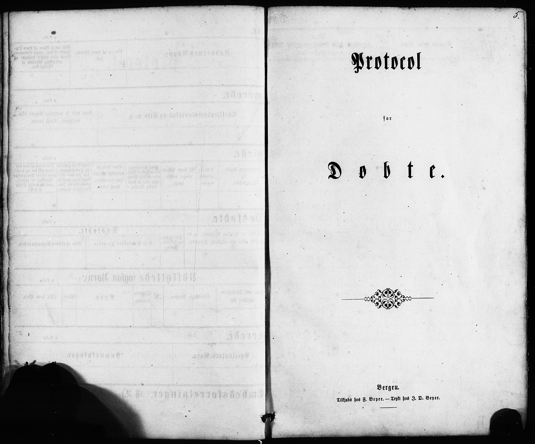 Etne sokneprestembete, SAB/A-75001/H/Haa: Parish register (official) no. A 9, 1862-1878, p. 5
