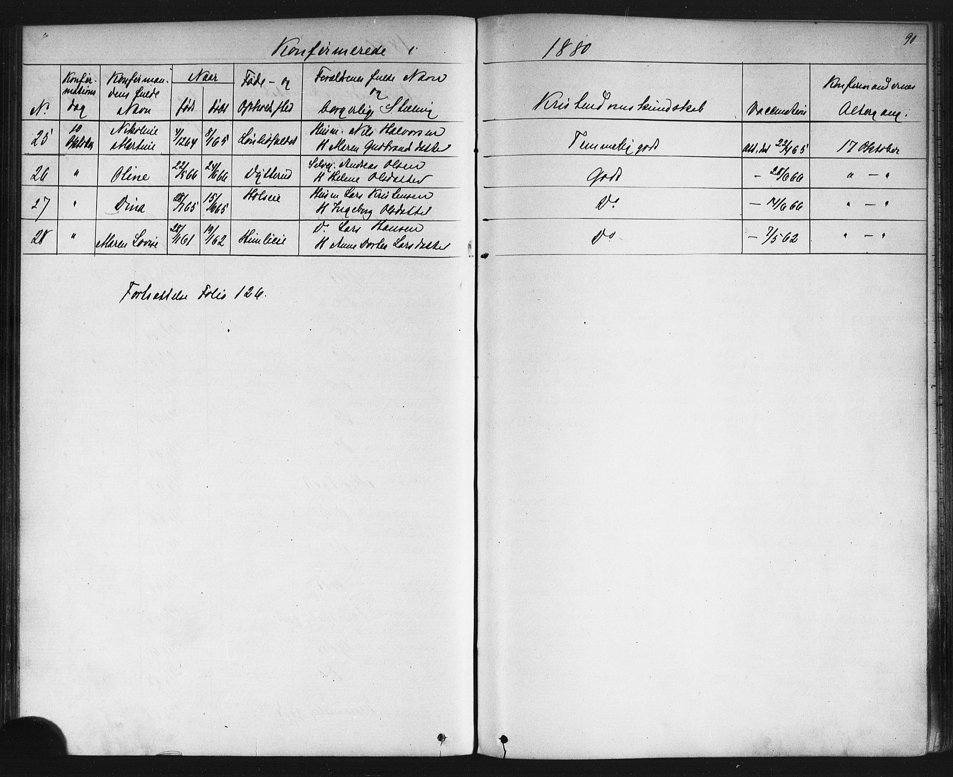 Eidsvoll prestekontor Kirkebøker, AV/SAO-A-10888/G/Gb/L0002: Parish register (copy) no. II 2, 1877-1897, p. 90