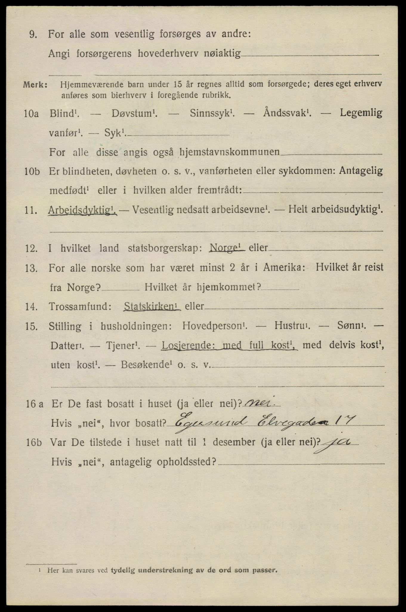 SAO, 1920 census for Aker, 1920, p. 113907